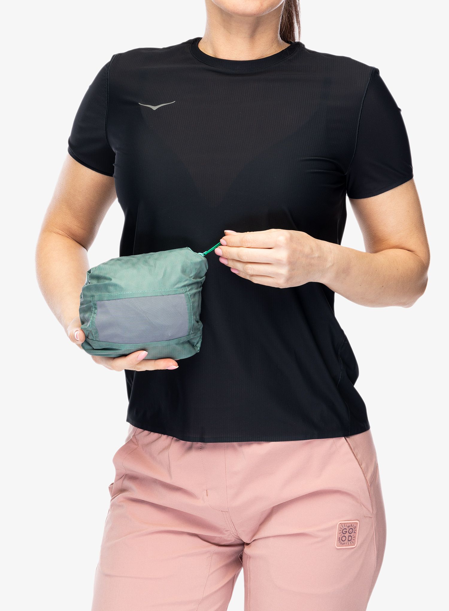 Ženska tekaška jakna Inov-8 Stormshell FZ V2 - aqua