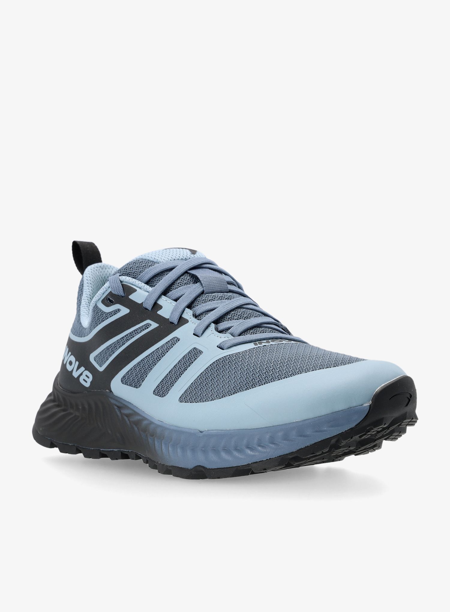 Ženski tekaški čevlji Inov-8 TrailFly Standard - blue grey/black/slate