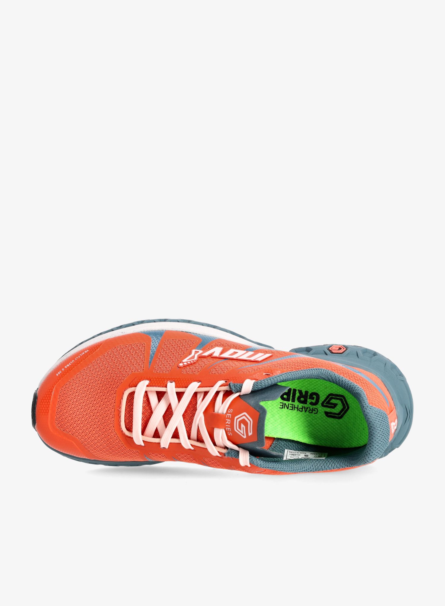 Ženski tekaški čevlji Inov-8 TrailFly Ultra G 300 Max - coral/graphite