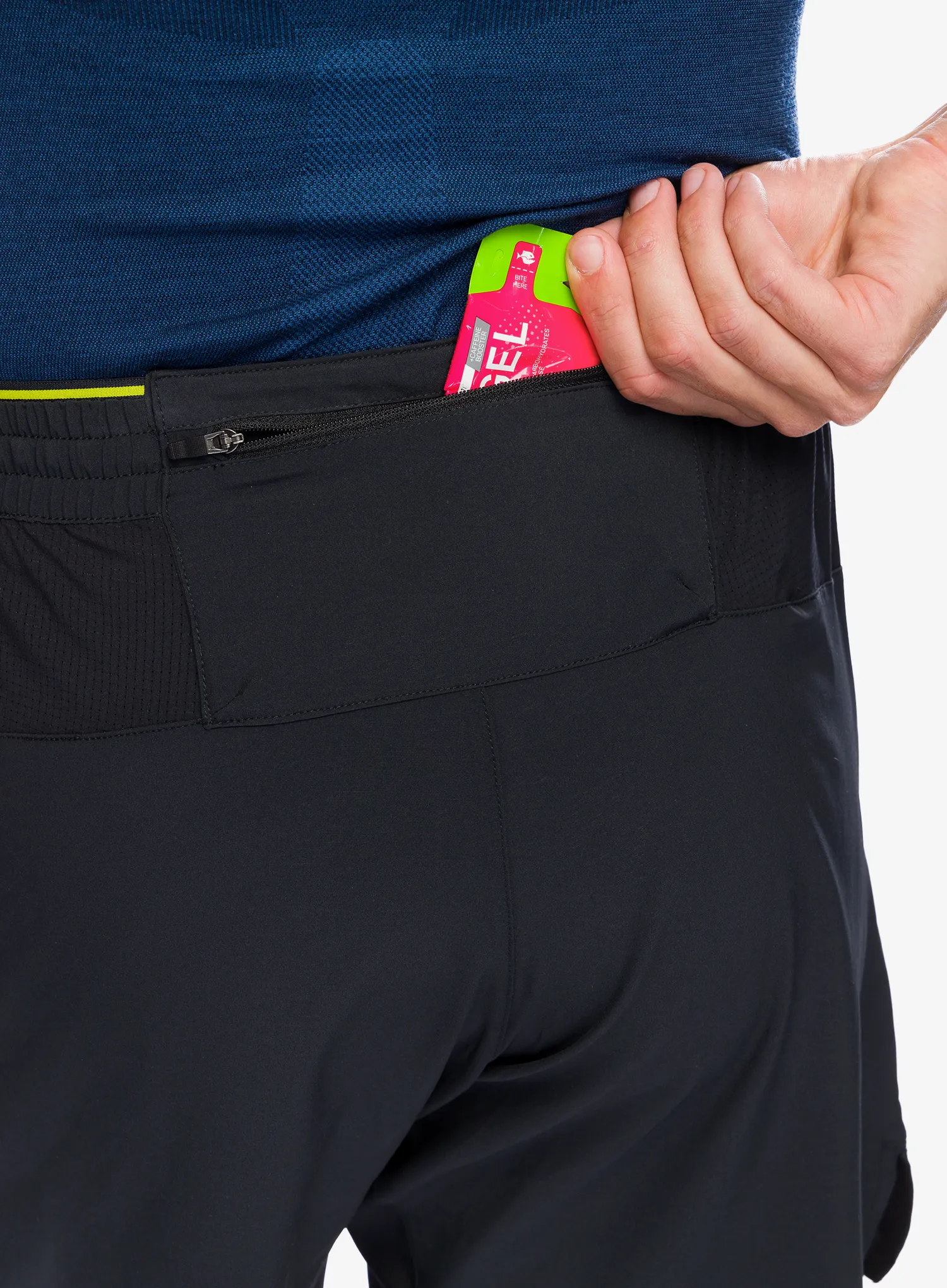 Tekaške kratke hlače Inov-8 Train Lite 9 Short - black/black