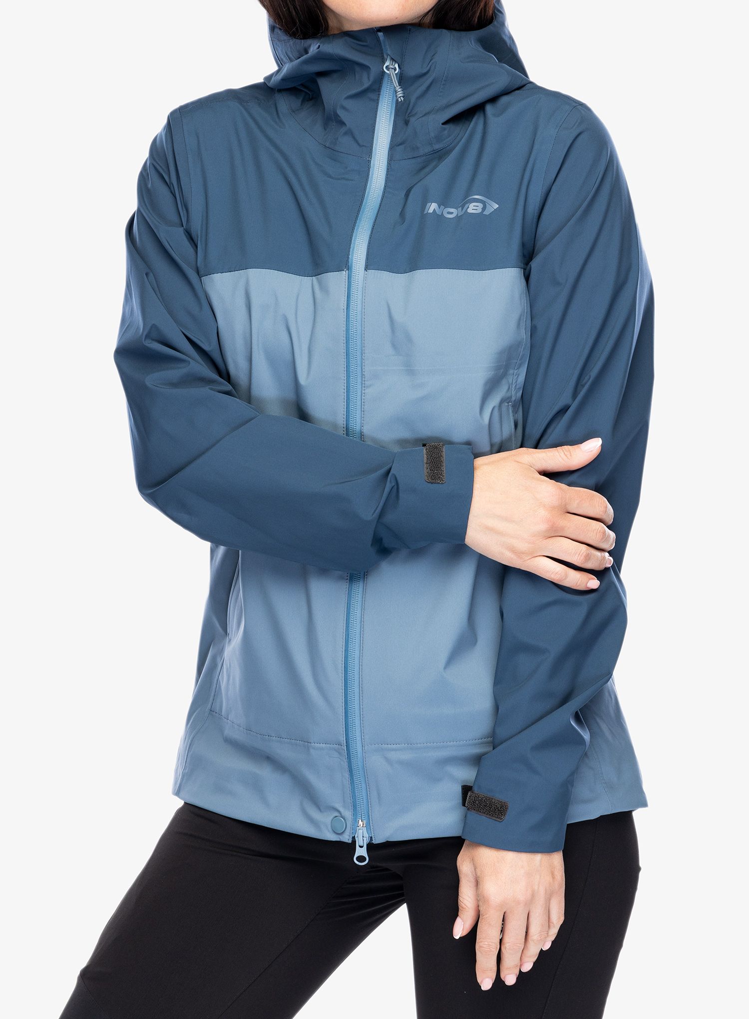 Ženska nepremočljiva jakna Inov-8 Venturelite Jacket FZ - navy/slate