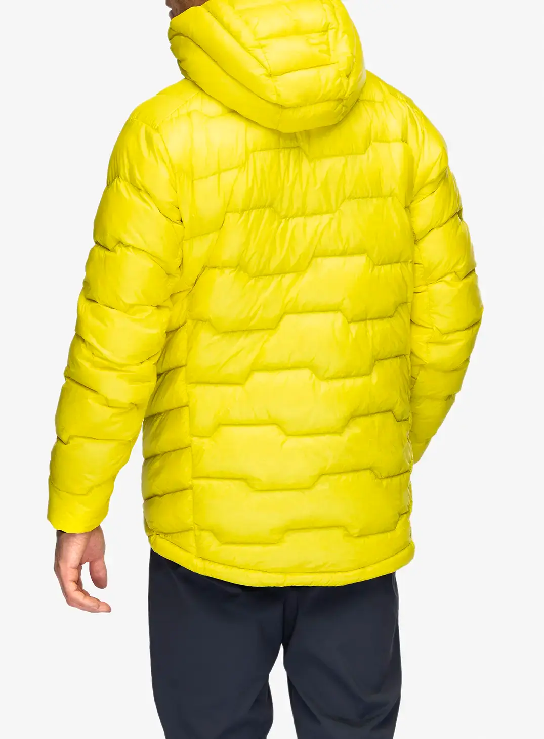 Puhovka Jack Wolfskin Alpspitze Down Hoody - firefly
