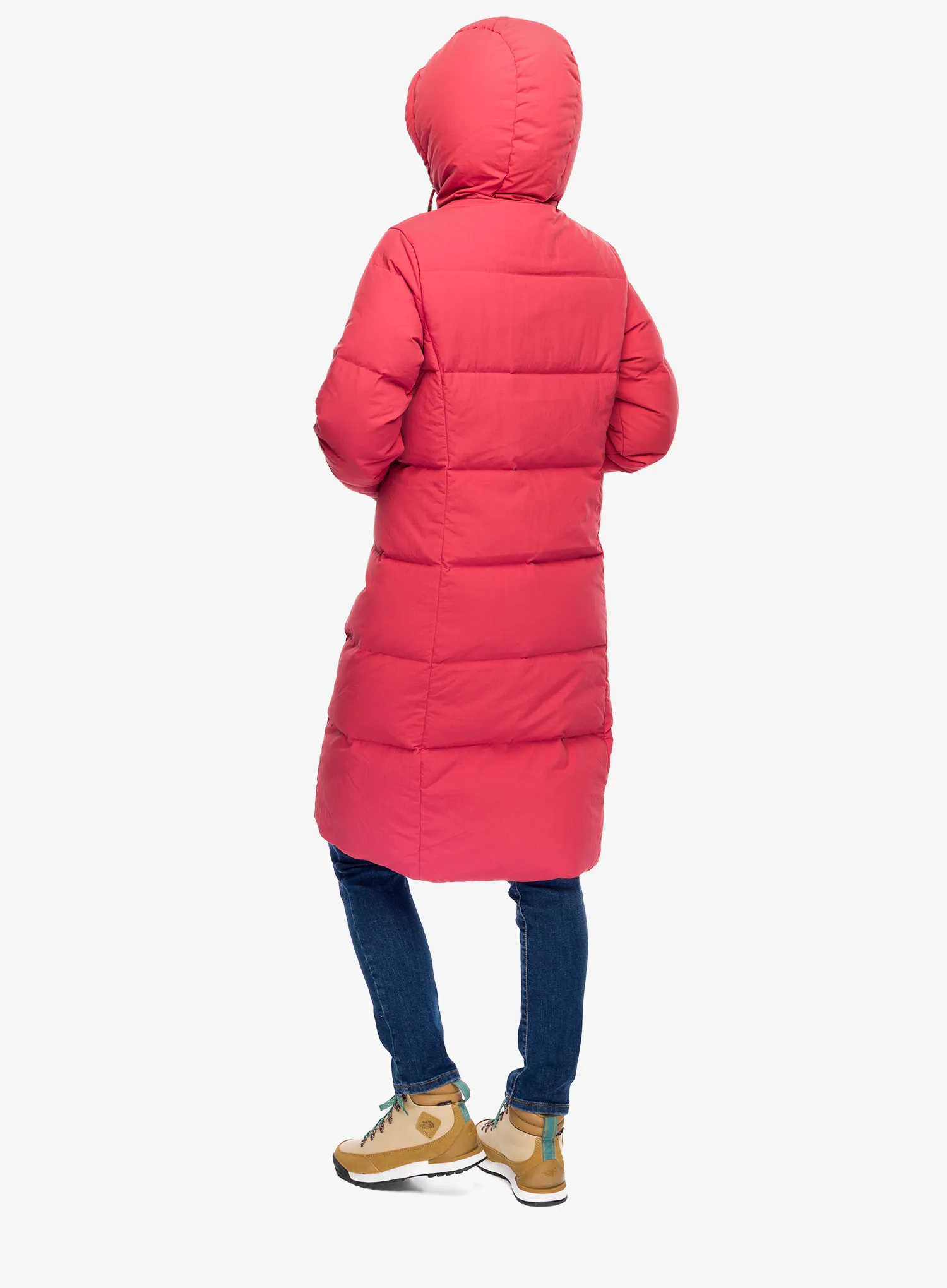 Puhast plašč Jack Wolfskin Nordlicht Coat - red coral