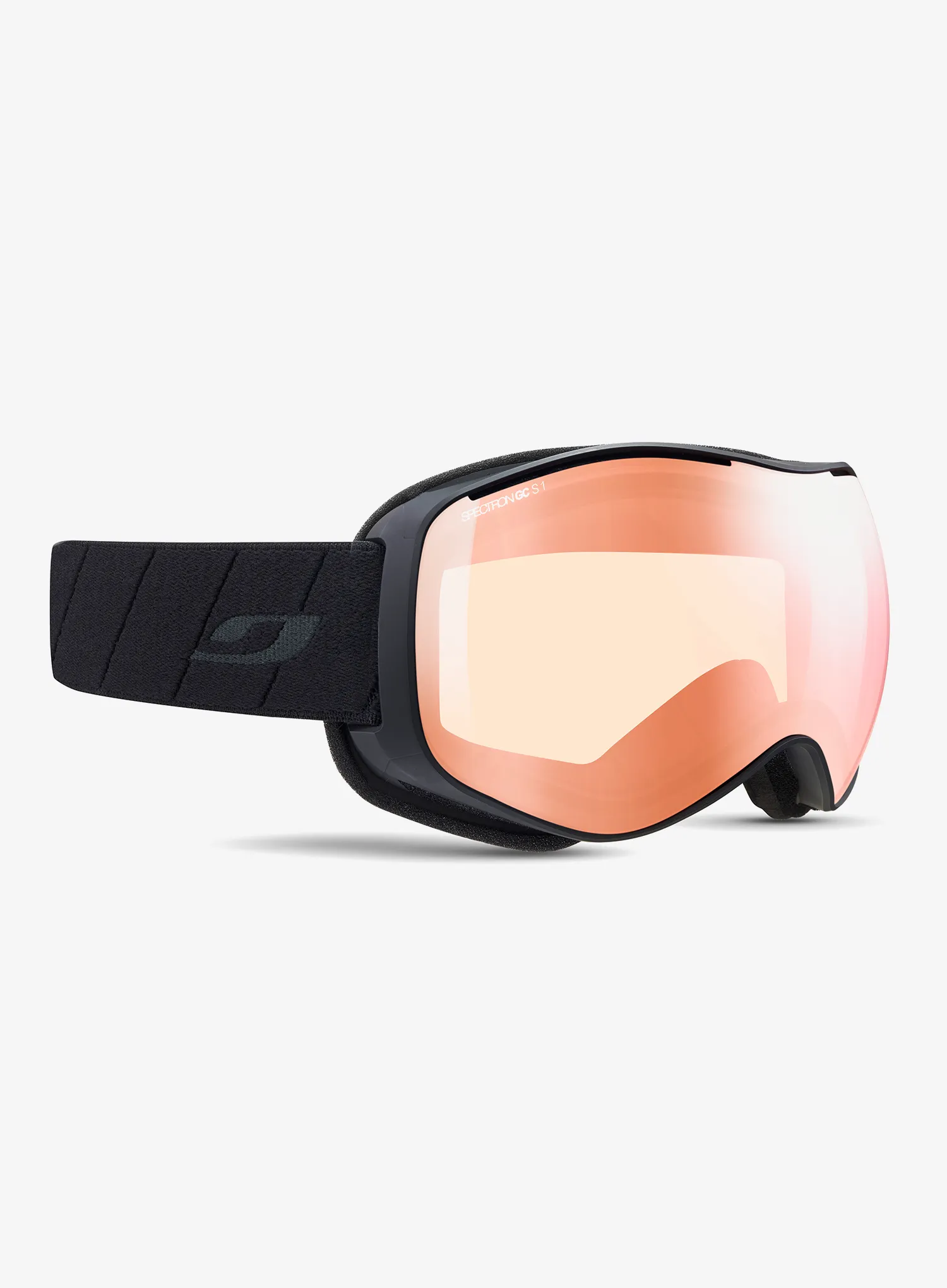 Ženska smučarska očala Julbo Ellipse - Spectron 1 Glare Control - black