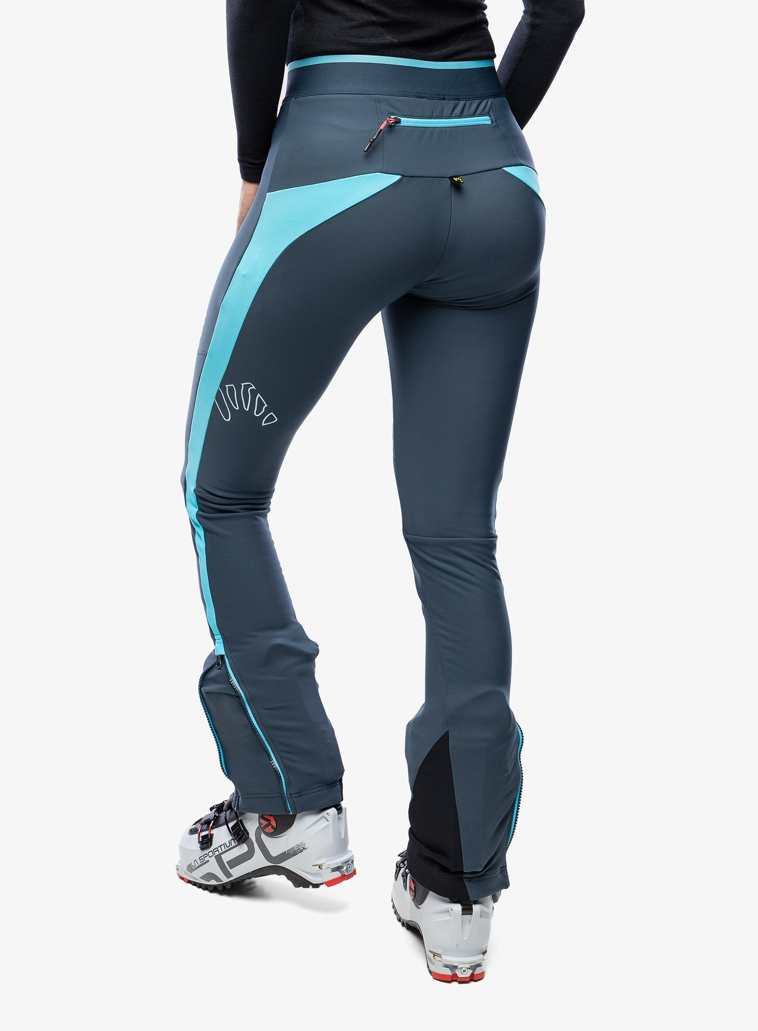 Ženske hlače za turno smučanje Karpos Alagna Evo Pant - midnight/blue atoll