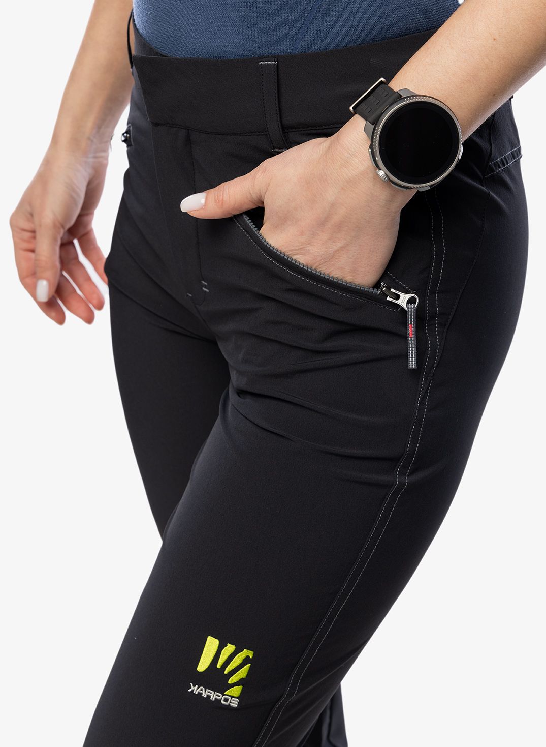 Ženske hlače Karpos Fantasia Evo Pant - black
