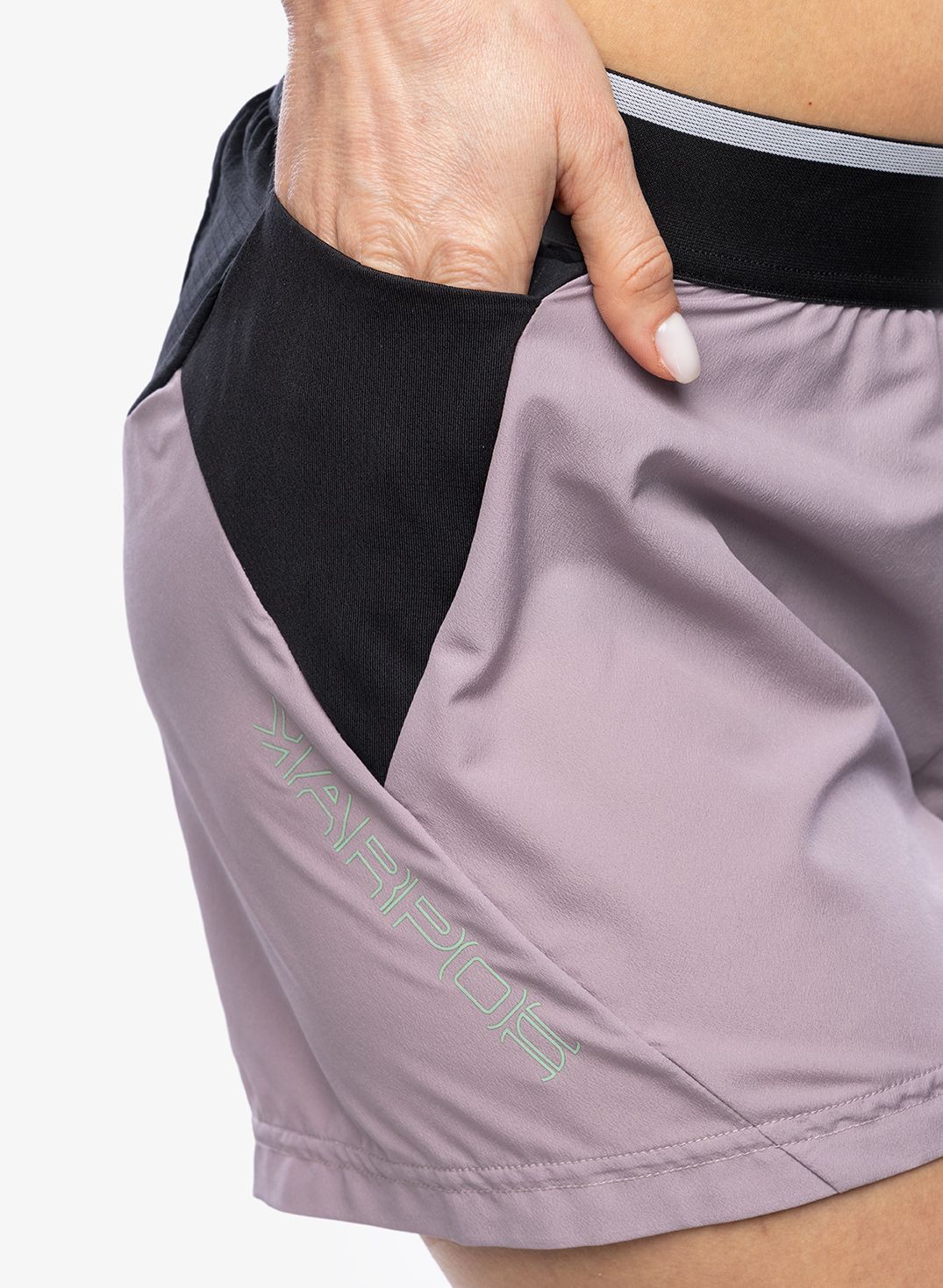 Ženske tekaške kratke hlače Karpos Fast Evo Shorts - nirvana/black