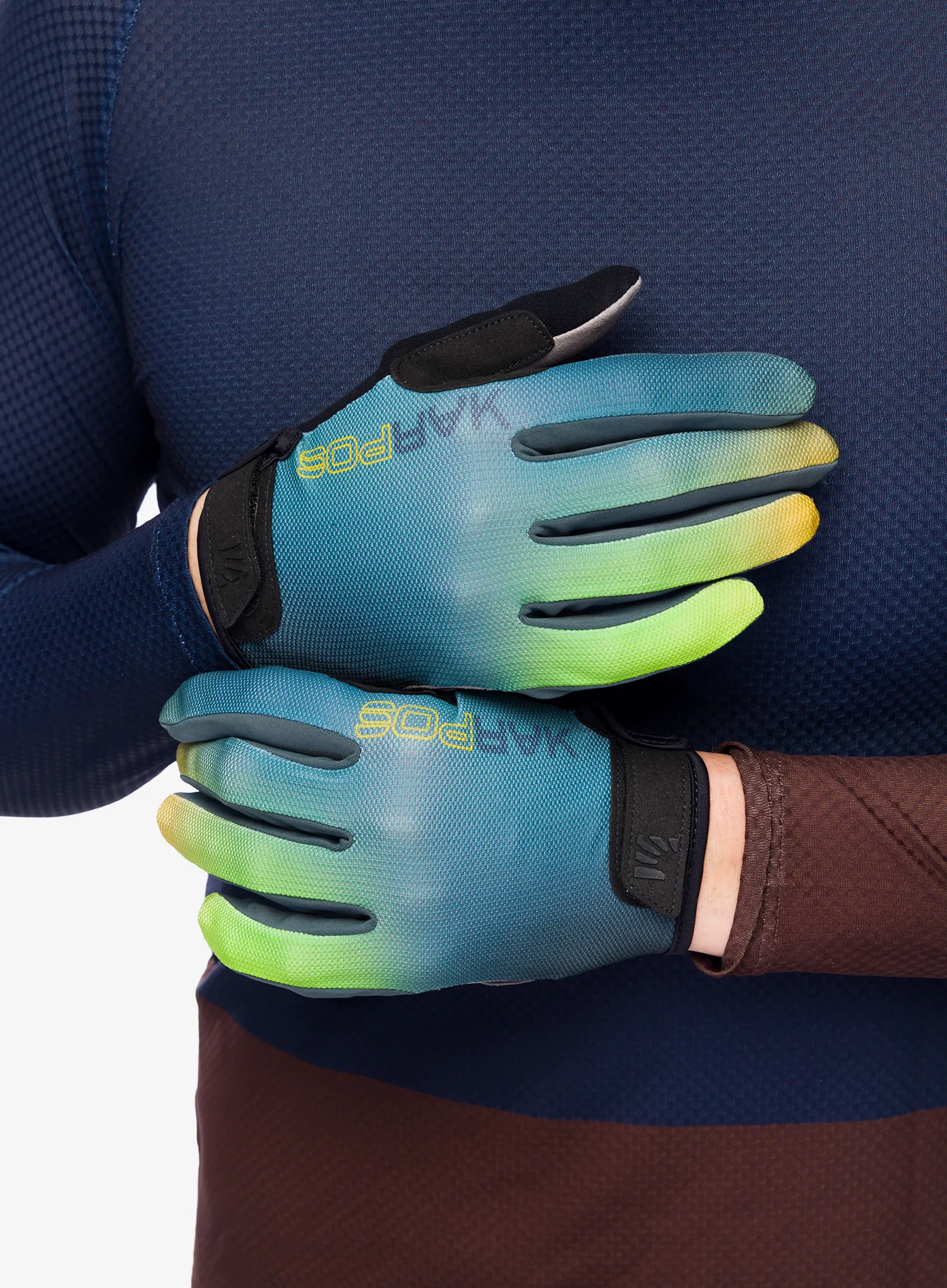 Kolesarske rokavice Karpos Federia Glove - d.slate/north atlantic/l.curry
