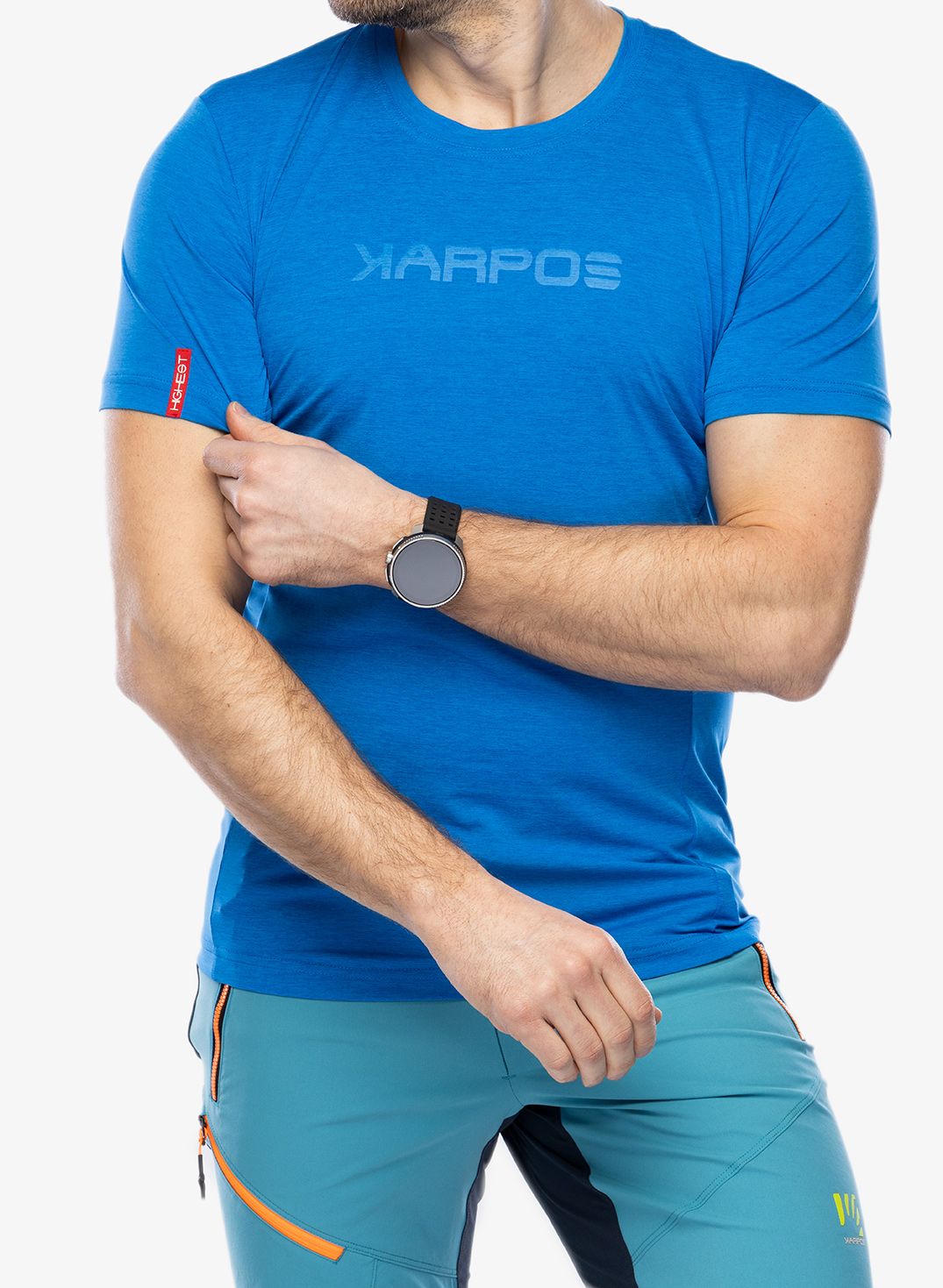 Športna majica Karpos K-Performance T-Shirt - indigo b.