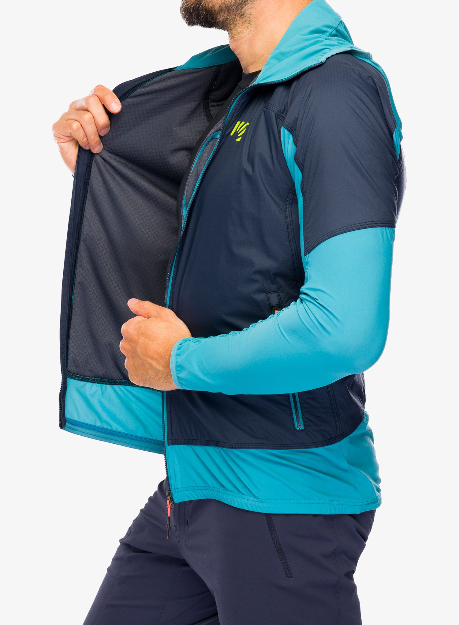 Hibridna jakna Karpos Lavaredo Jacket - outer space/larkspur