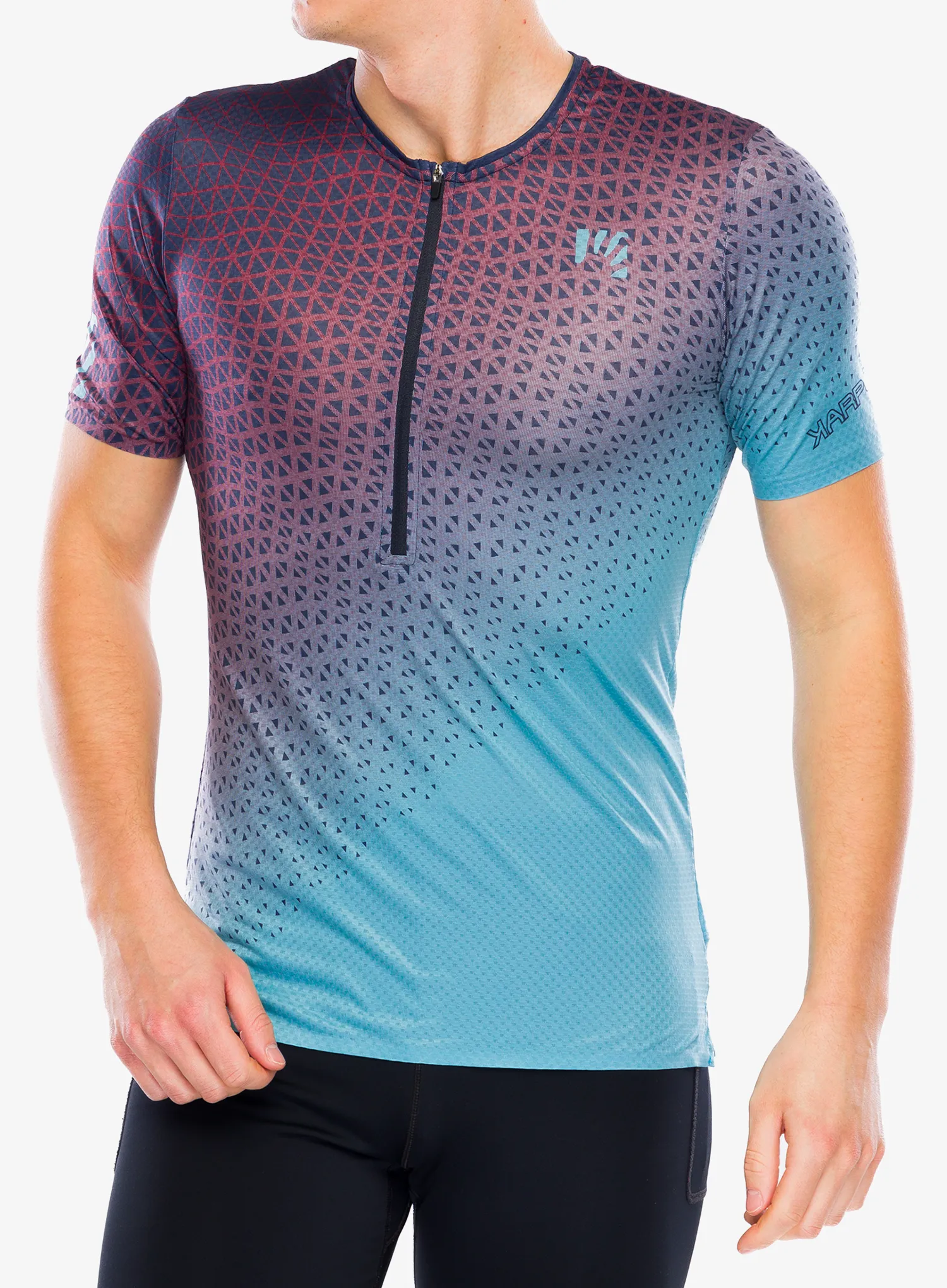 Majica za tek Karpos Lavaredo Ultra Tech Jersey - larkspur/outer space