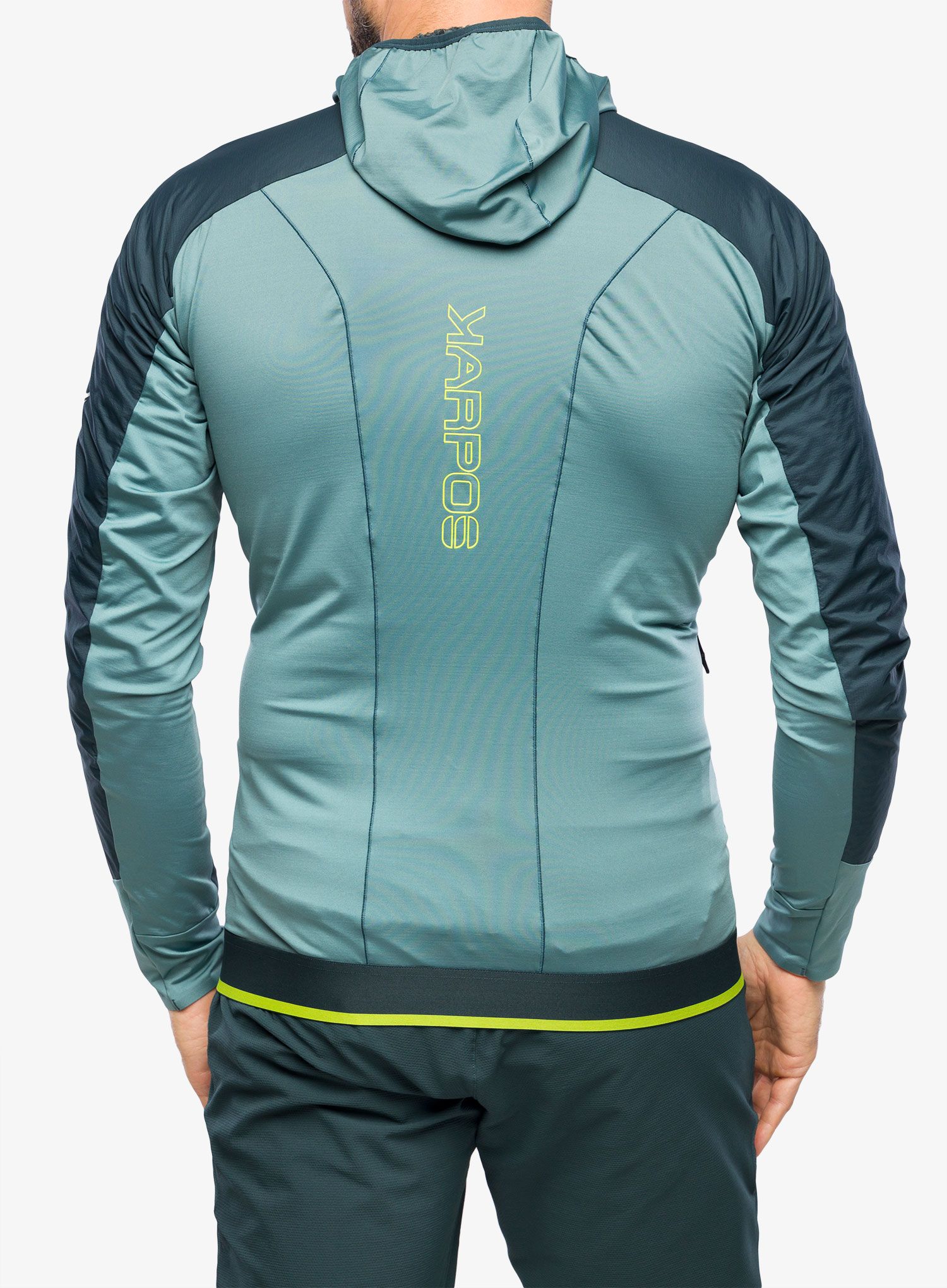 Jakna za tek Karpos Lavaredo Winter Jacket - forest/north atlantic