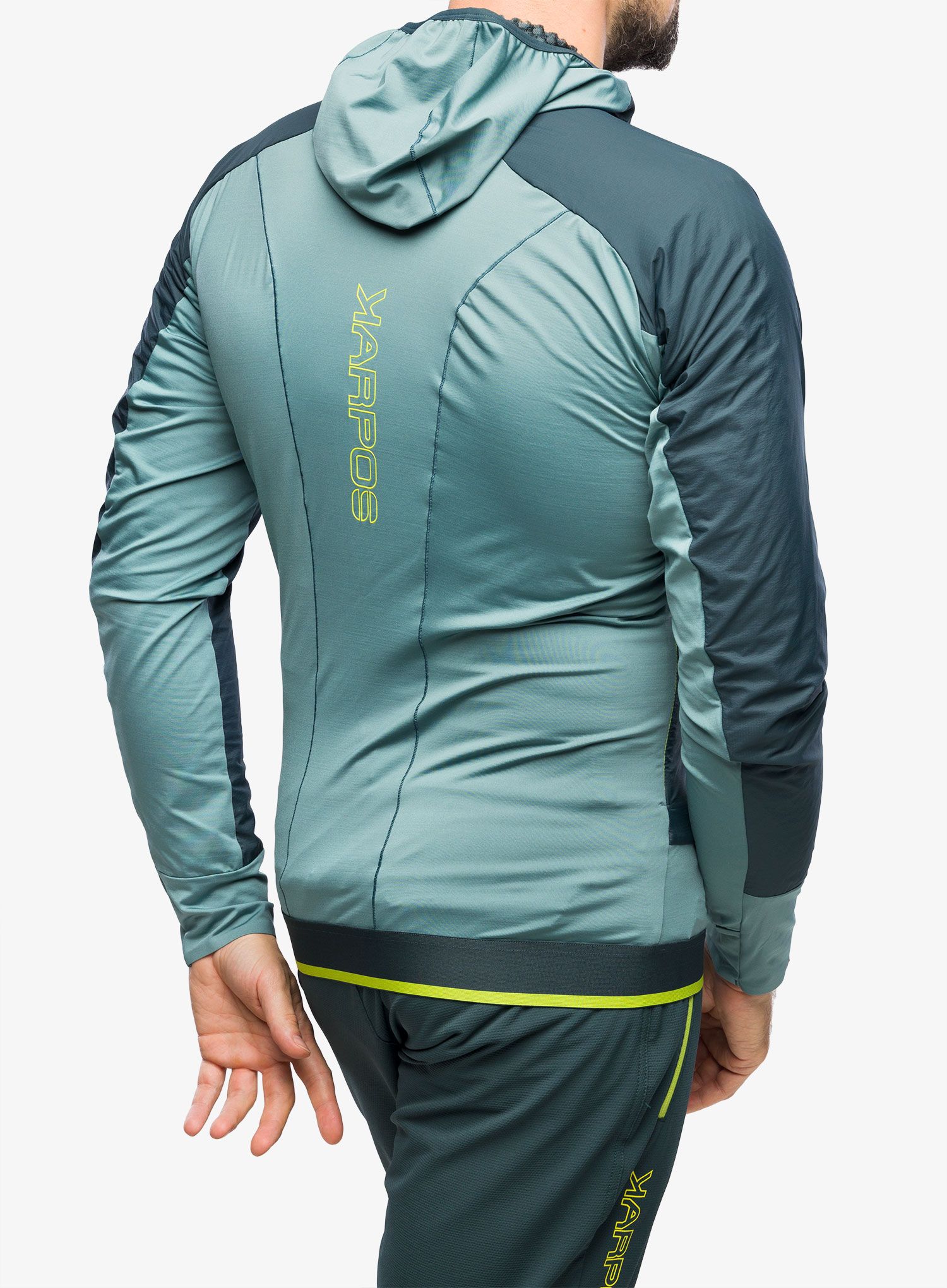 Jakna za tek Karpos Lavaredo Winter Jacket - forest/north atlantic