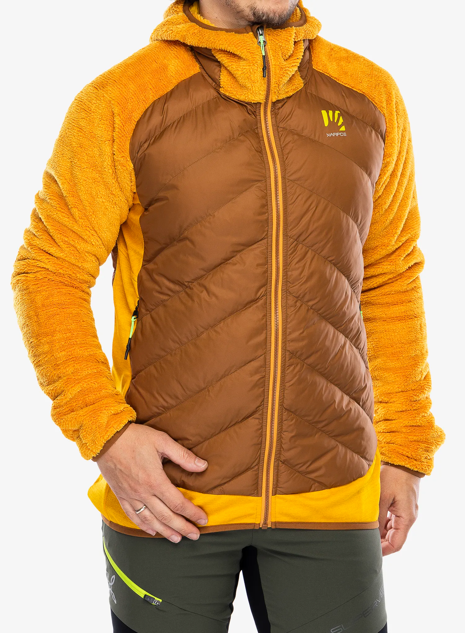 Hibridna jakna Karpos Marmarole Jacket - nuthatch/golden