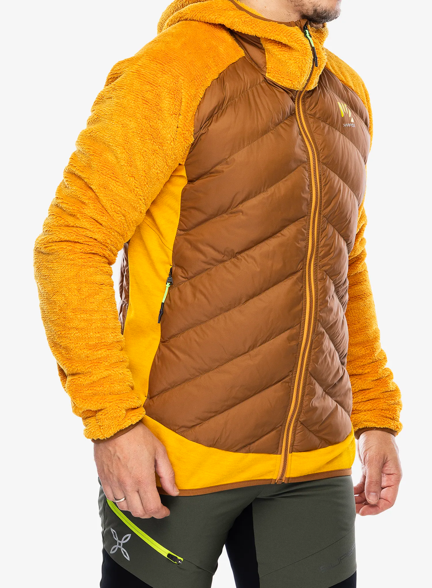 Hibridna jakna Karpos Marmarole Jacket - nuthatch/golden