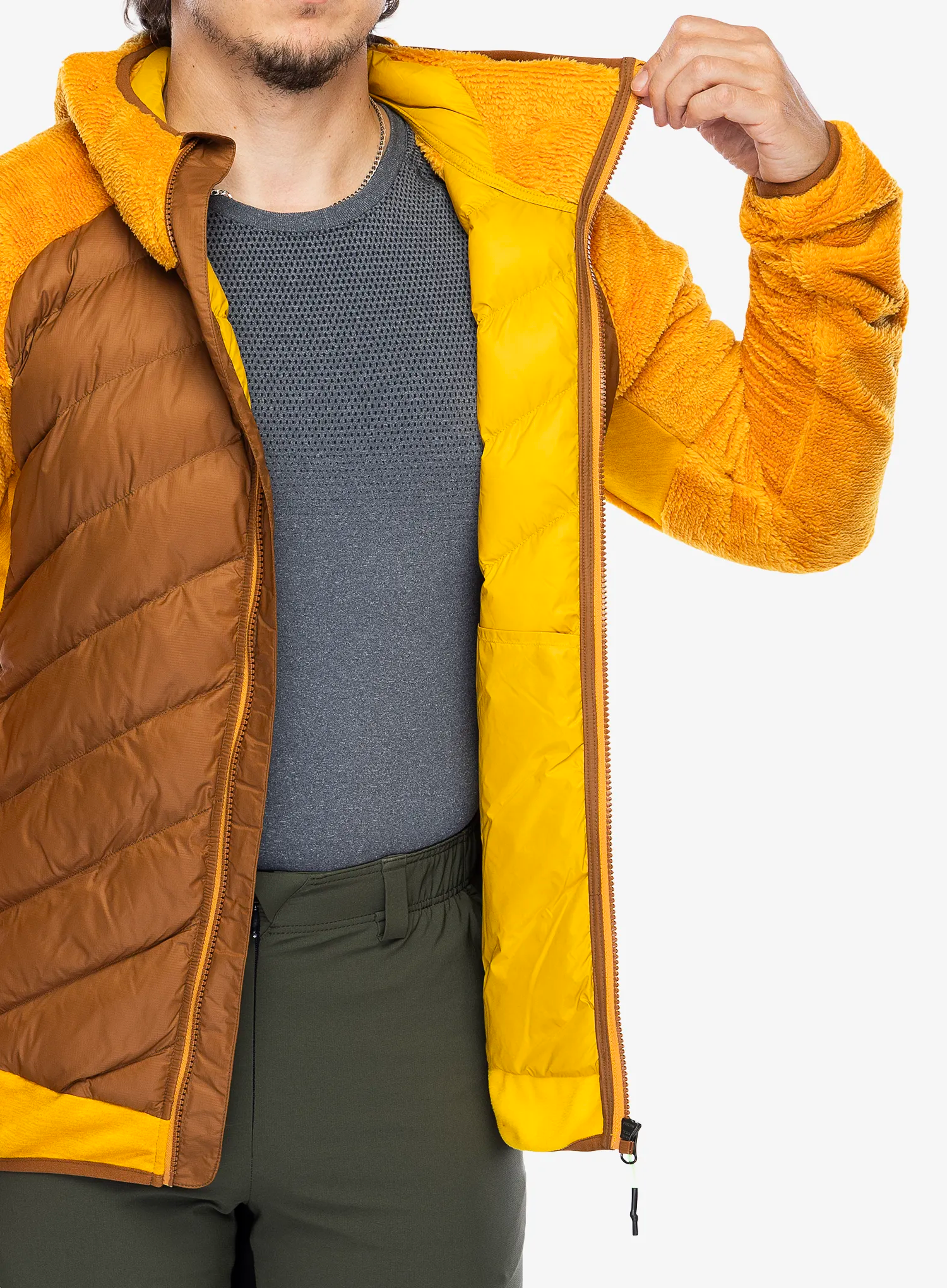 Hibridna jakna Karpos Marmarole Jacket - nuthatch/golden