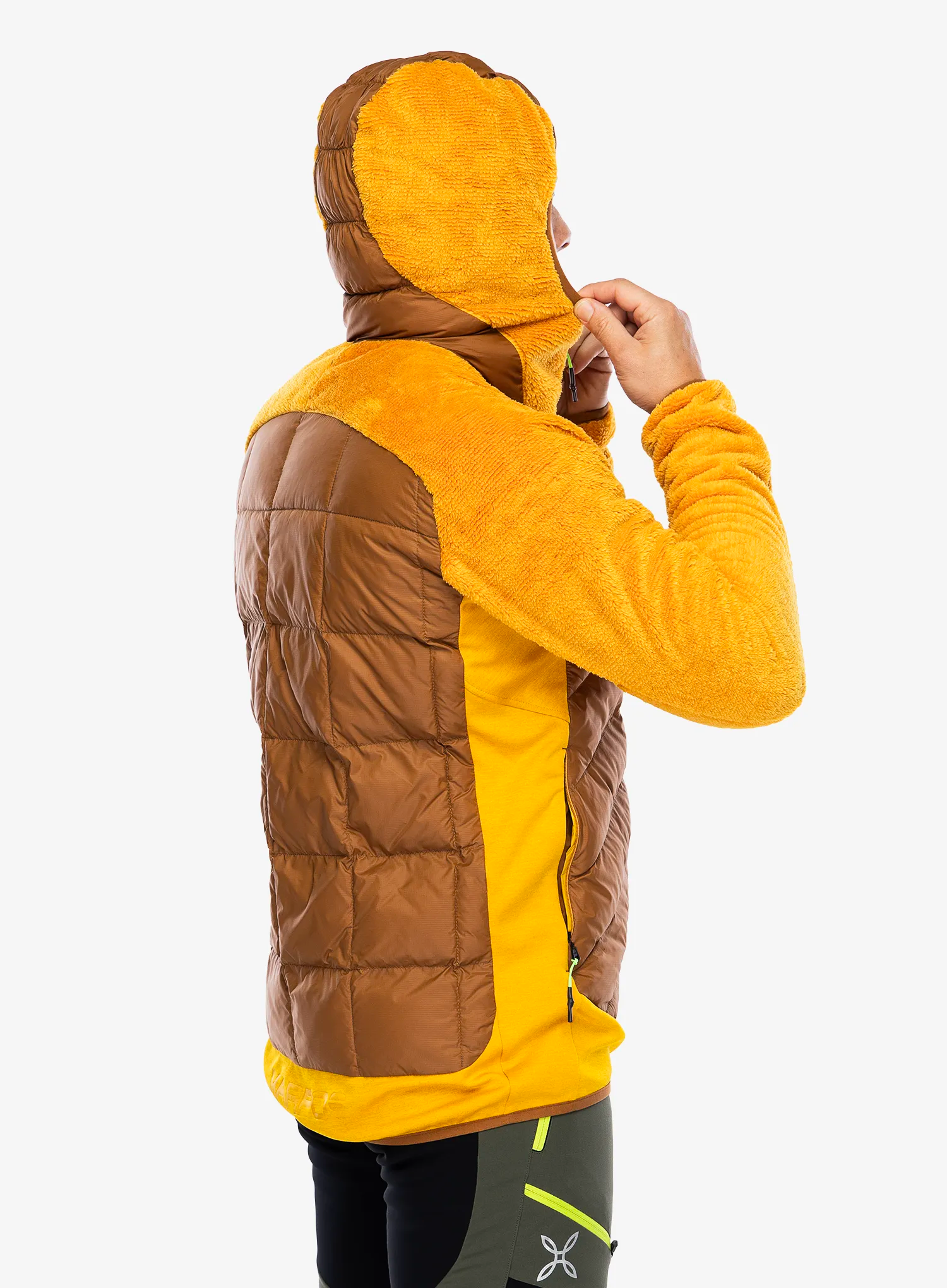 Hibridna jakna Karpos Marmarole Jacket - nuthatch/golden