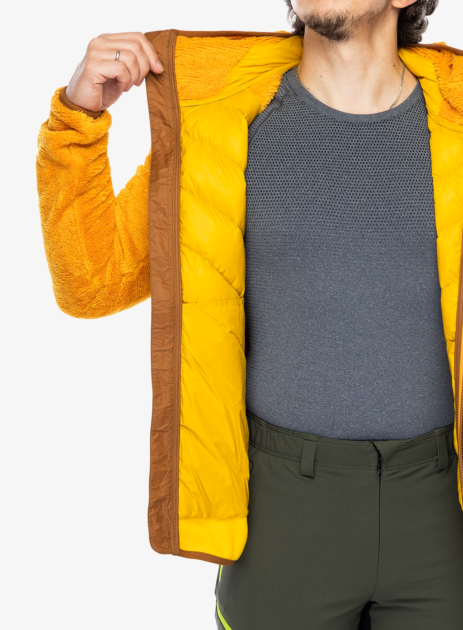 Hibridna jakna Karpos Marmarole Jacket - nuthatch/golden