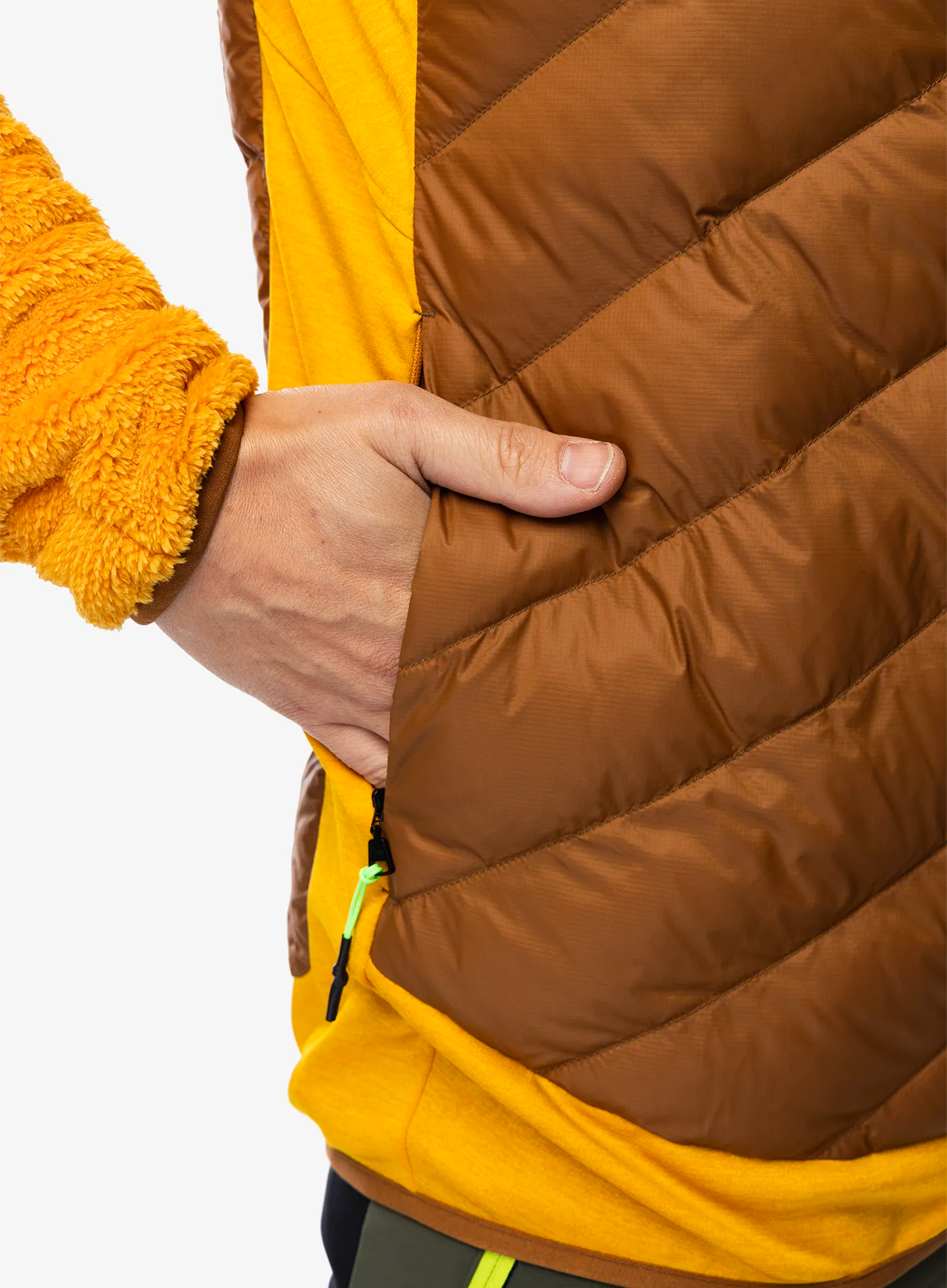 Hibridna jakna Karpos Marmarole Jacket - nuthatch/golden