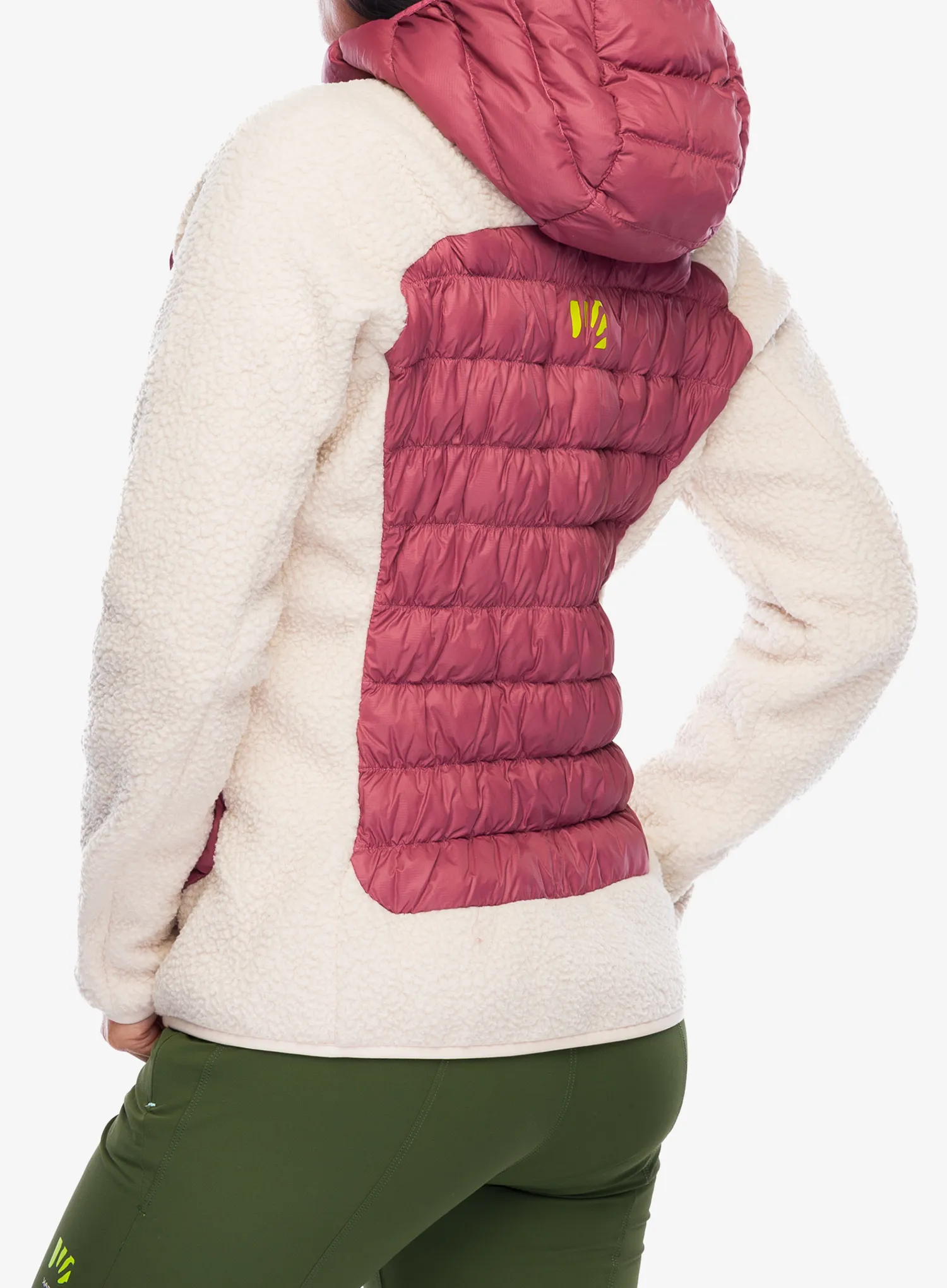Ženska hibridna jakna Karpos Marmarole Retro Jacket - deco rose/oat