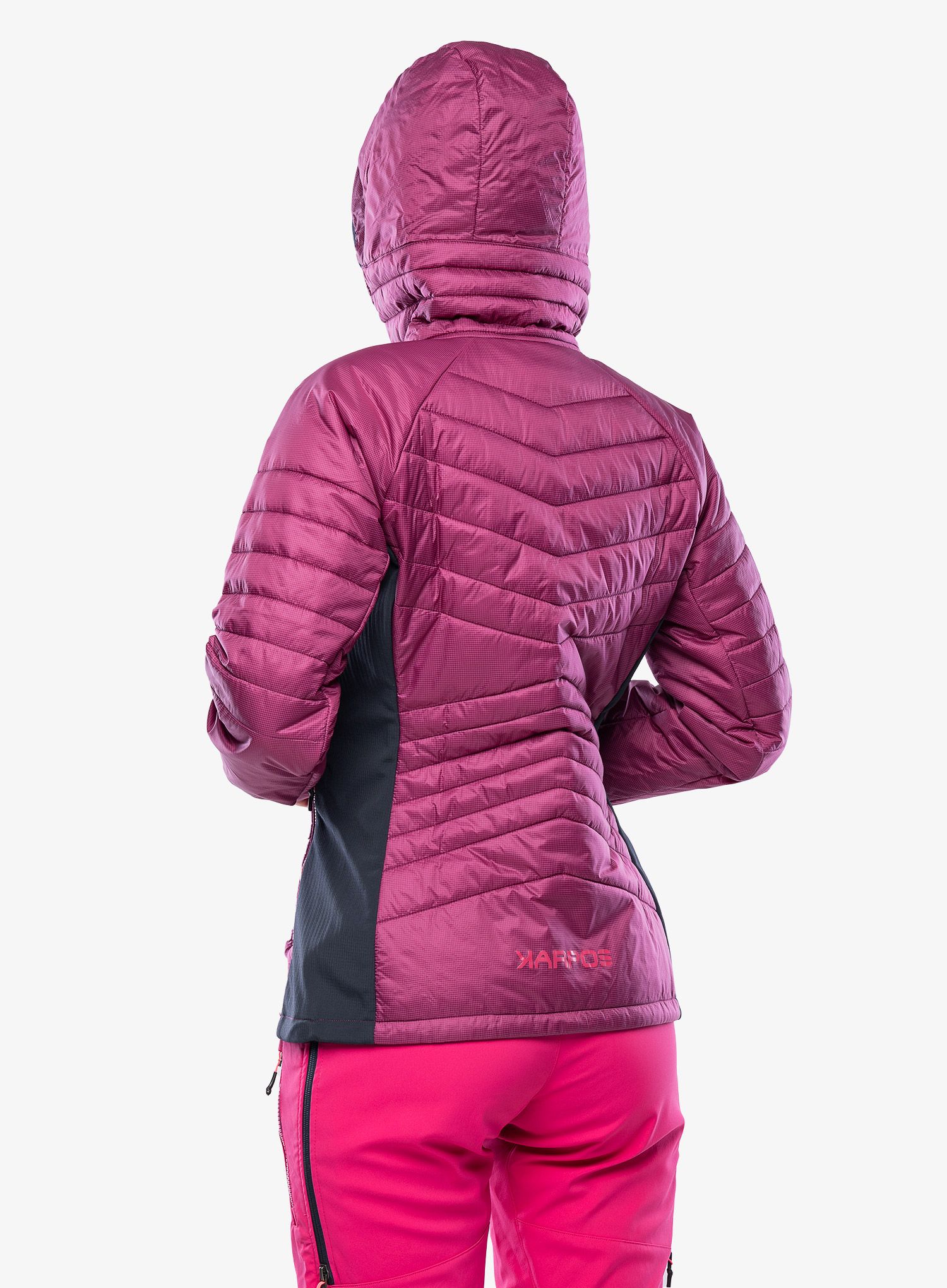 Ženska sintetična jakna Karpos Pian Longhi Jacket - boysenberry/vulcan