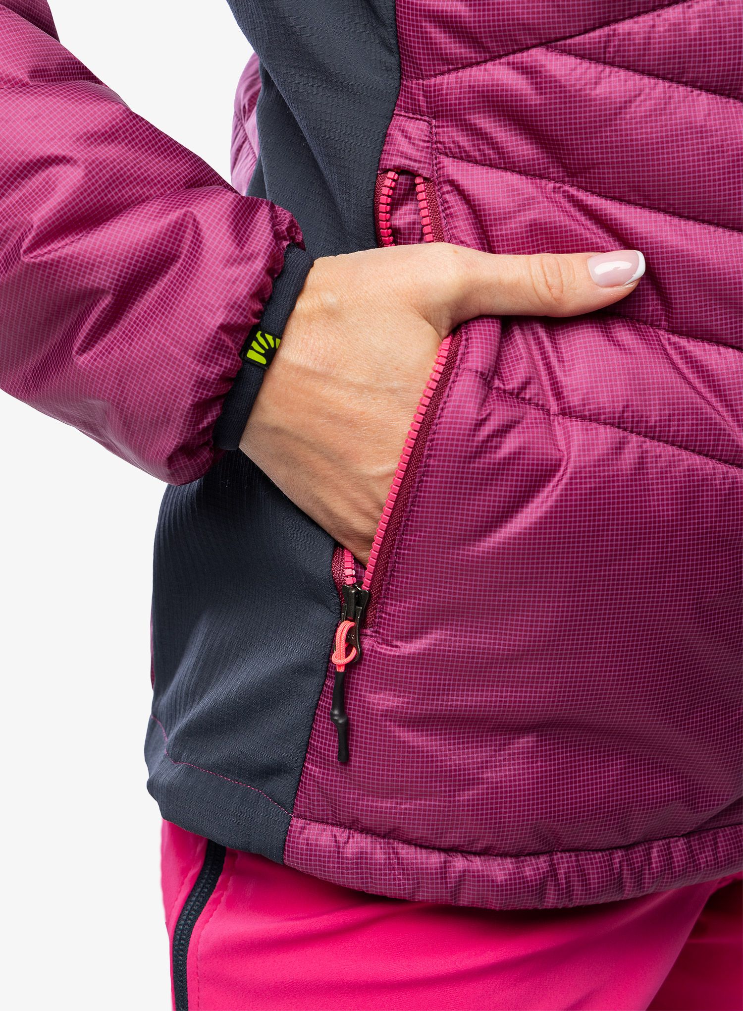 Ženska sintetična jakna Karpos Pian Longhi Jacket - boysenberry/vulcan