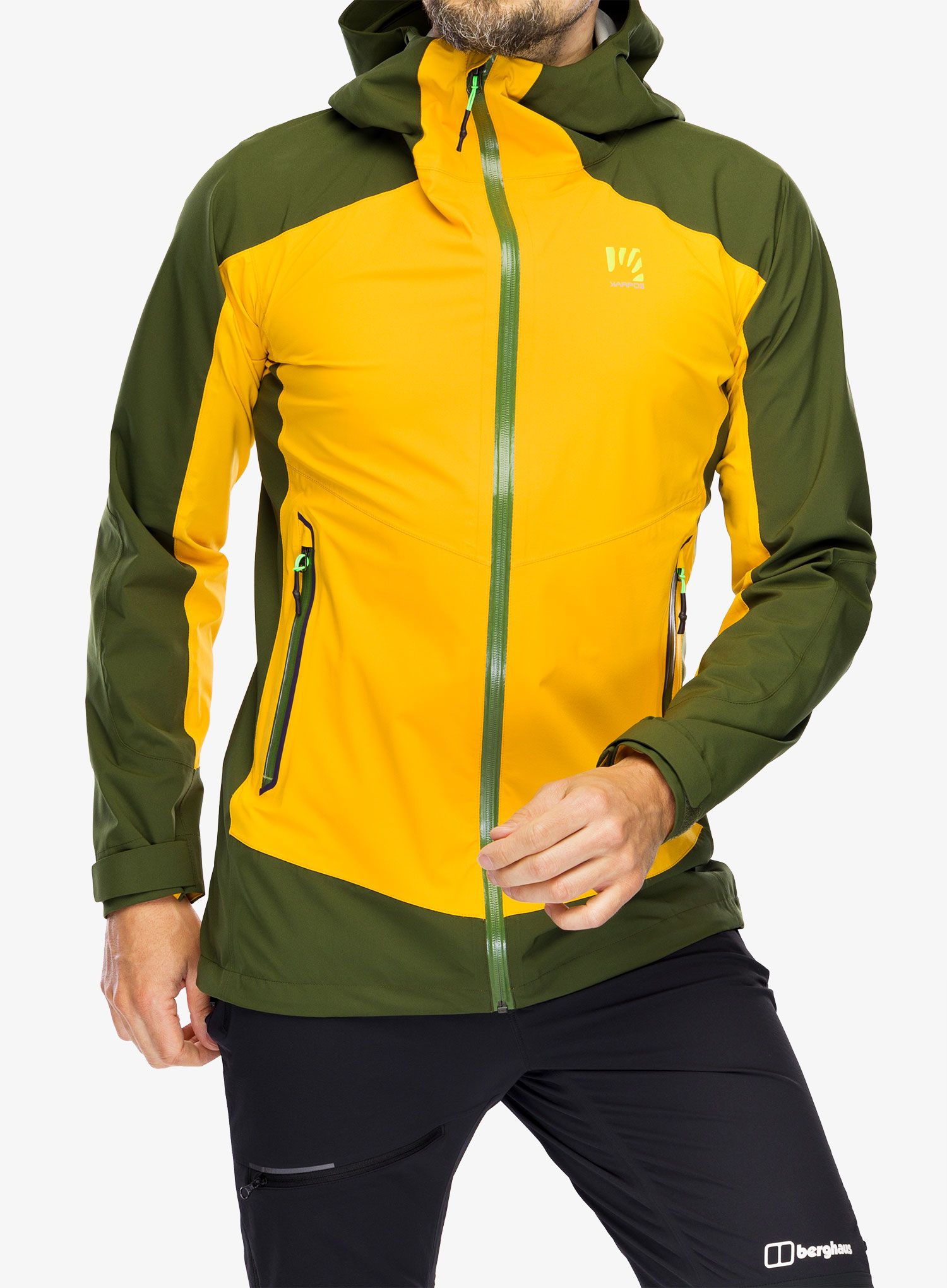 Nepremočljiva jakna Karpos Temporale Jacket - radiant/rifle green