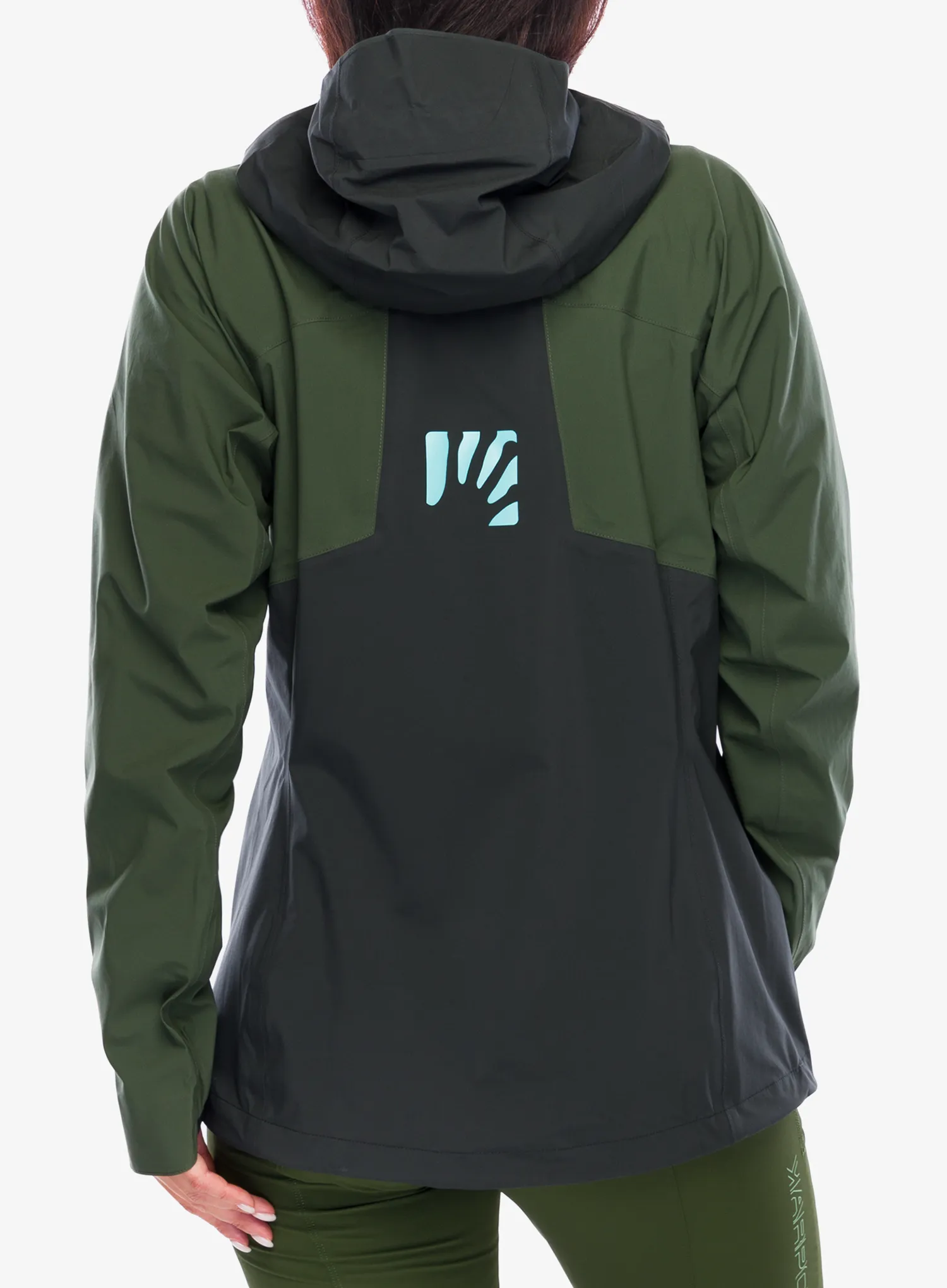 Ženska jakna Karpos Valsesia Shell Jacket - black sand/thyme