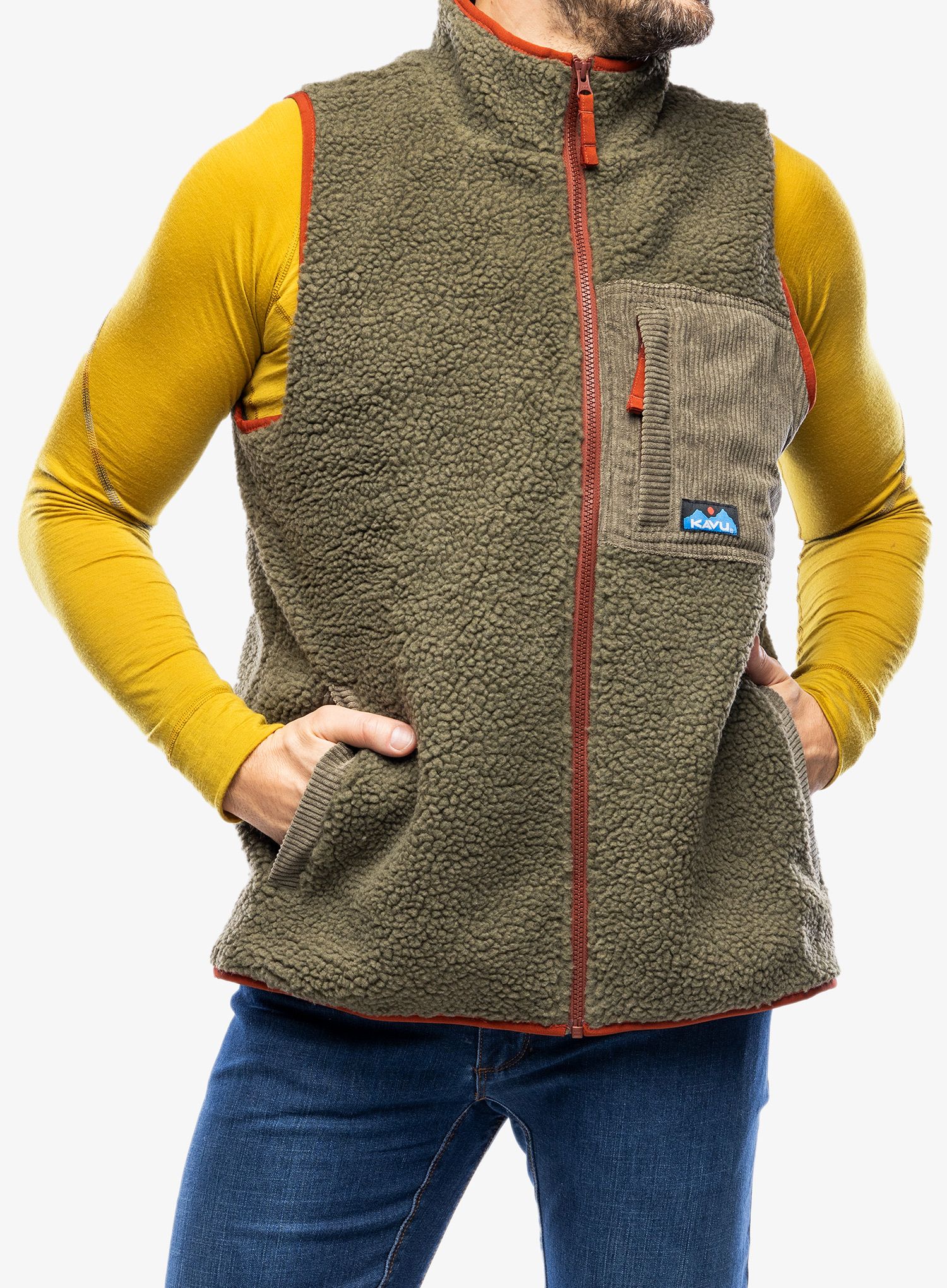Brezrokavnik Kavu Cooper - moss