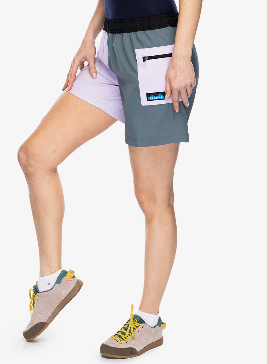 Ženske pohodniške kratke hlače Kavu Leilani - meadow run