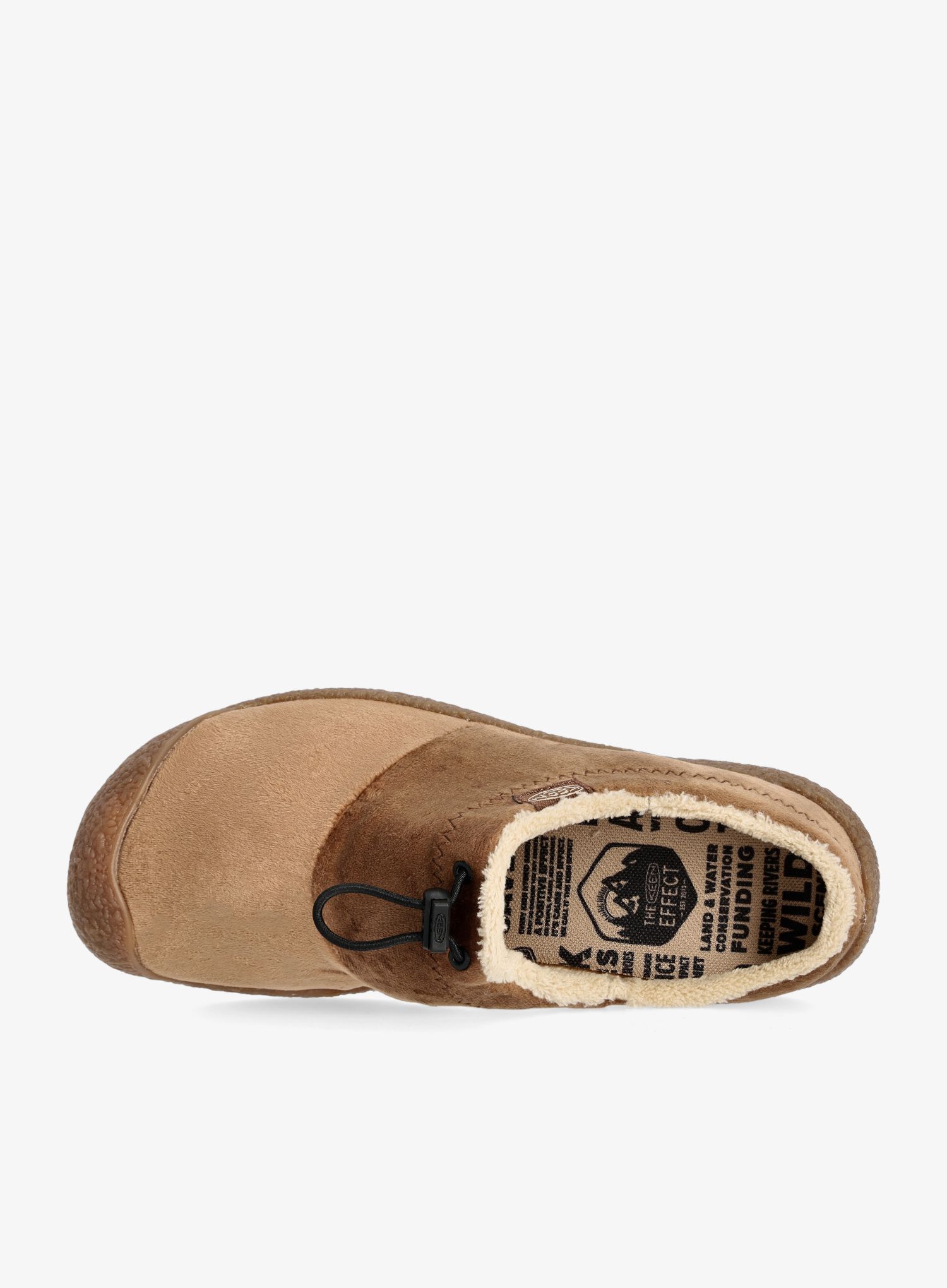 Ženski čevlji Keen Howser III Slide - dark earth/velour