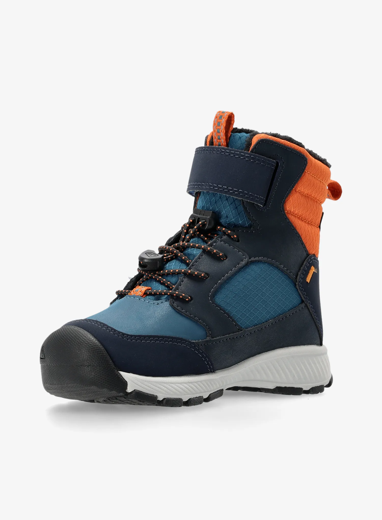 Otroška obutev Keen Skua Winter WP Kids - sky captain/gold flame
