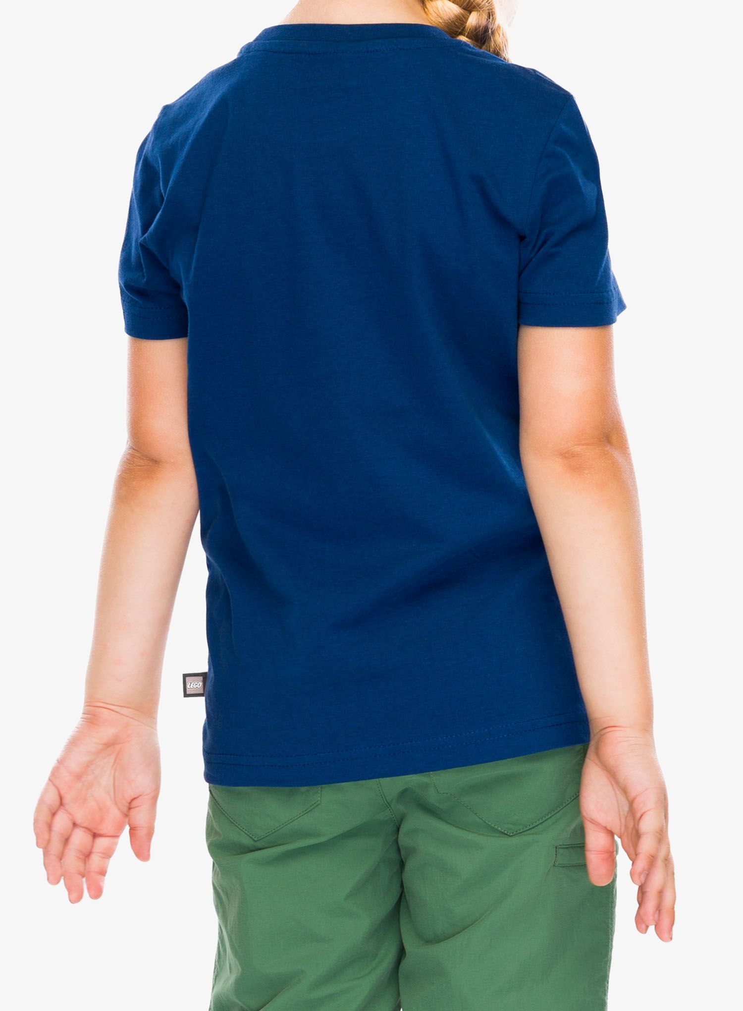 Otroška majica LEGO LW Tano 208 - dark blue