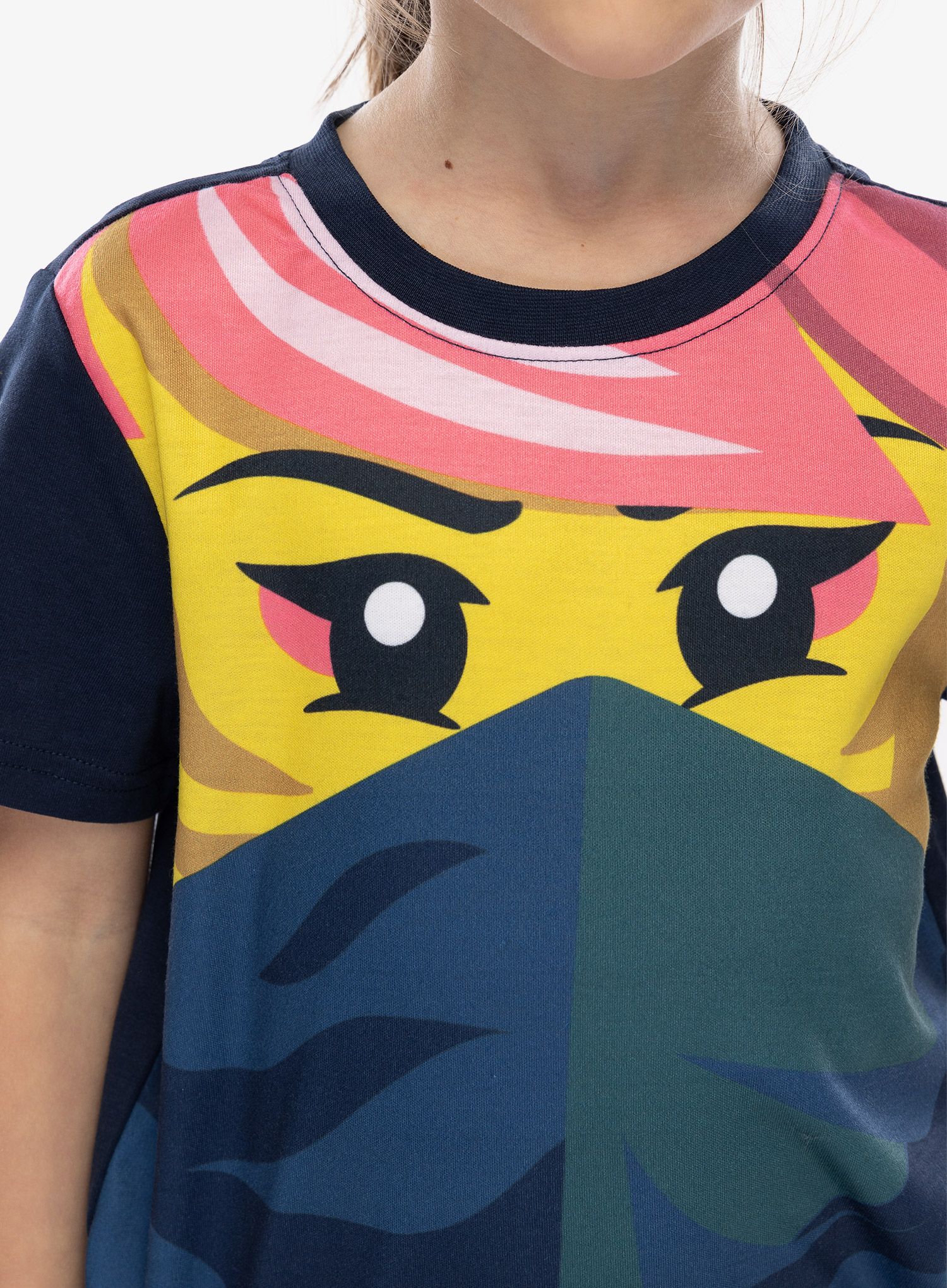Otroška majica LEGO LW Tano 311 - dark navy