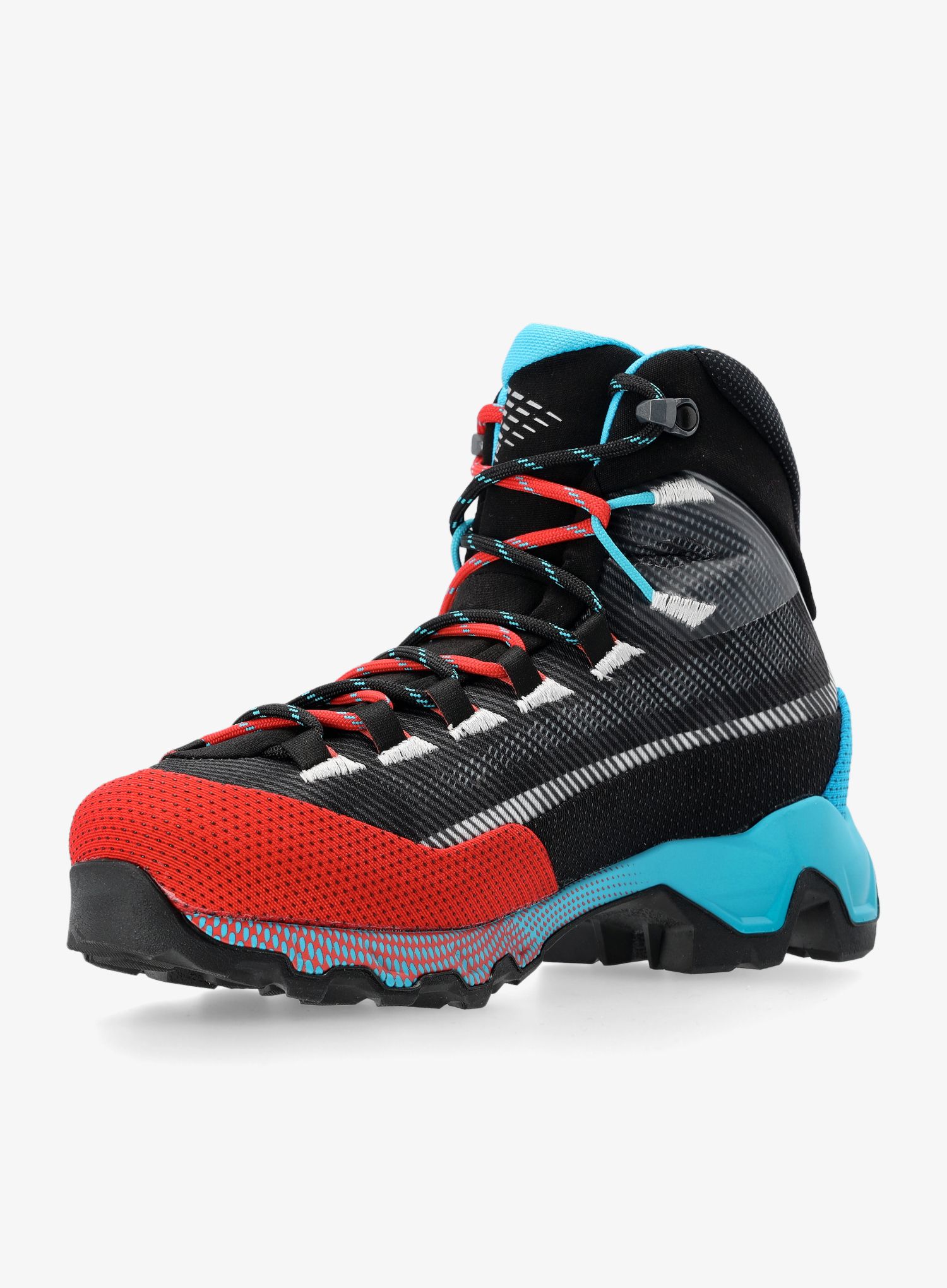 Ženski pohodniški čevlji La Sportiva Aequilibrium Hike GTX - carbon/malibu blue