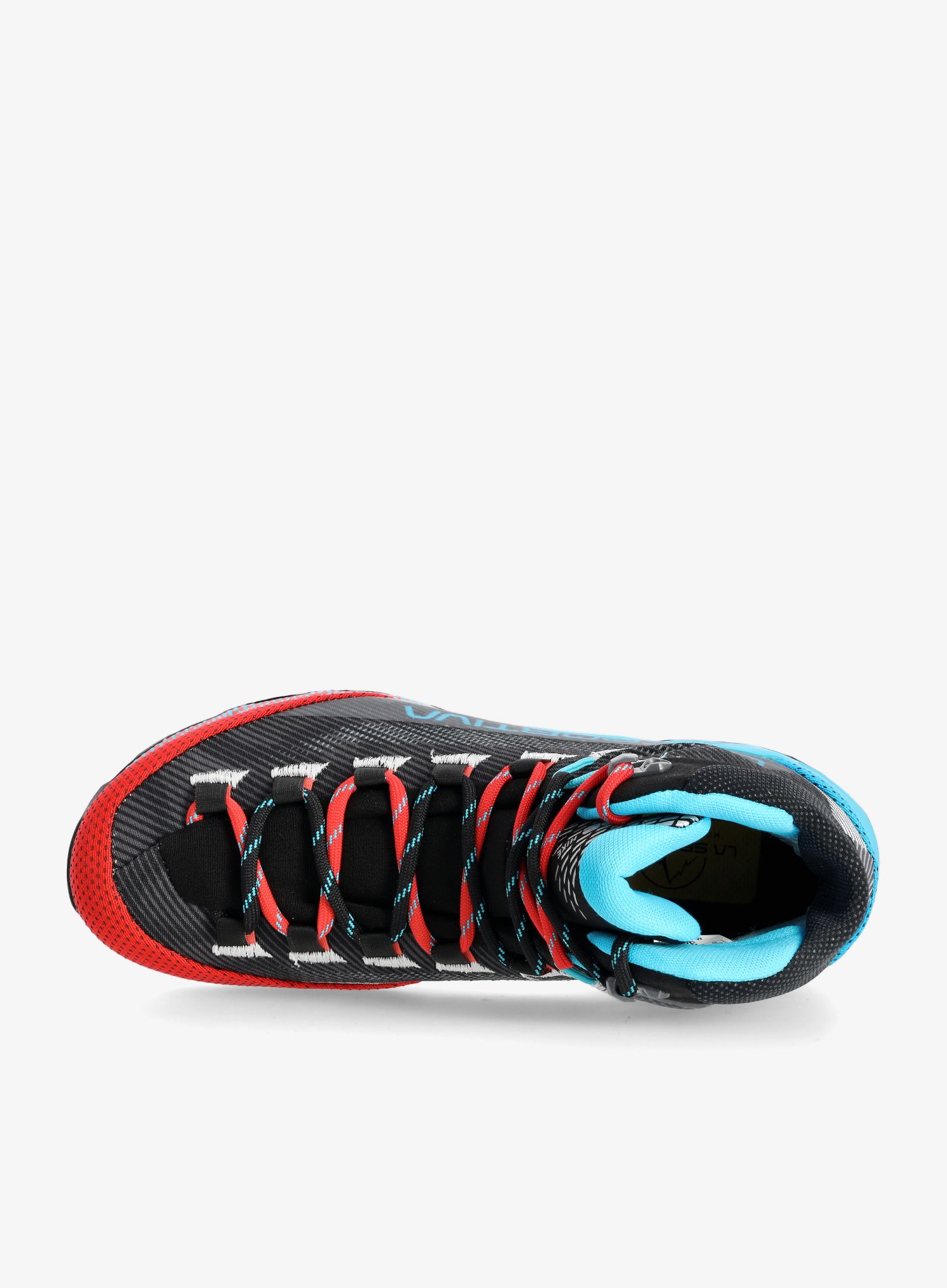 Ženski pohodniški čevlji La Sportiva Aequilibrium Hike GTX - carbon/malibu blue