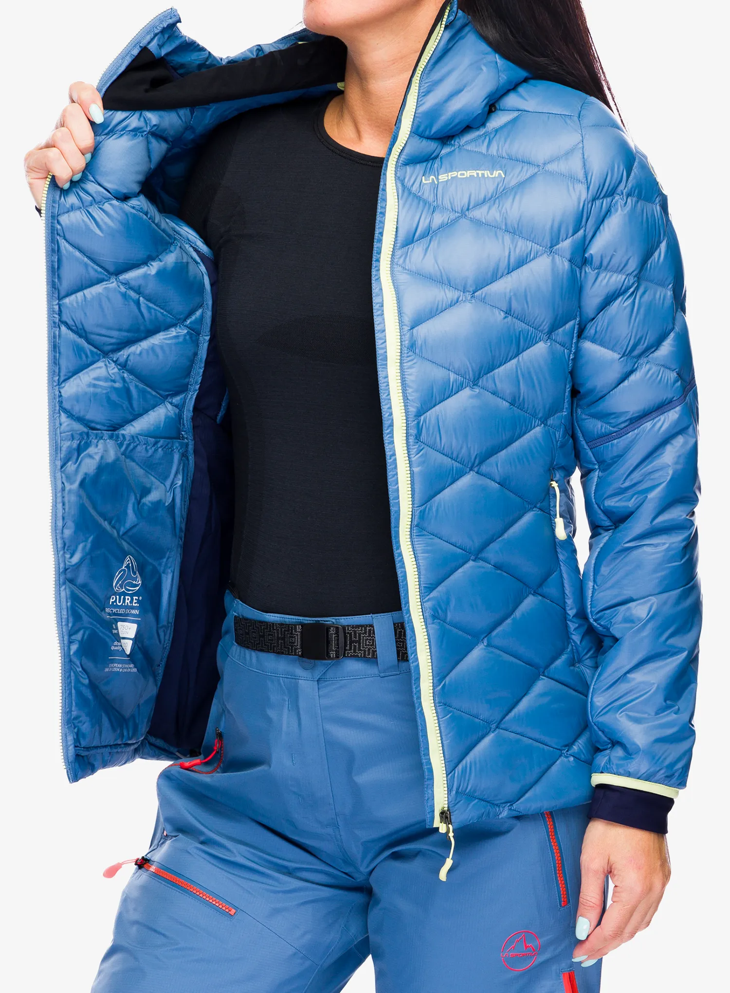 Ženska puhovka La Sportiva Aiguille Down Jacket - moonlight