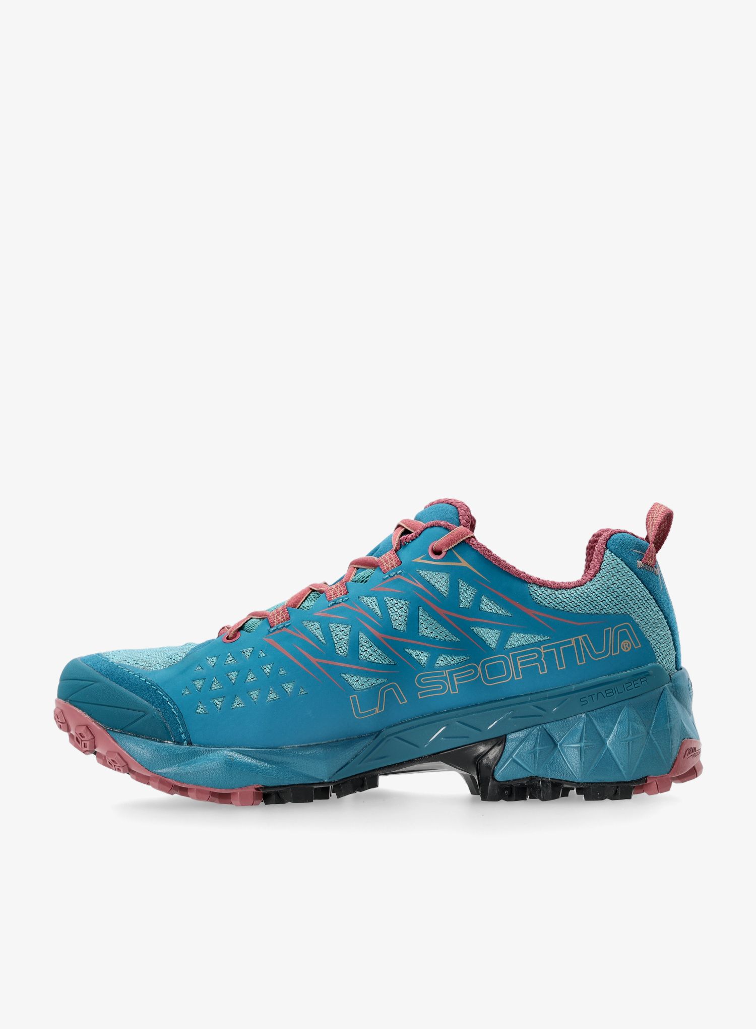 Ženski tekaški čevlji La Sportiva Akyra - ink/rouge