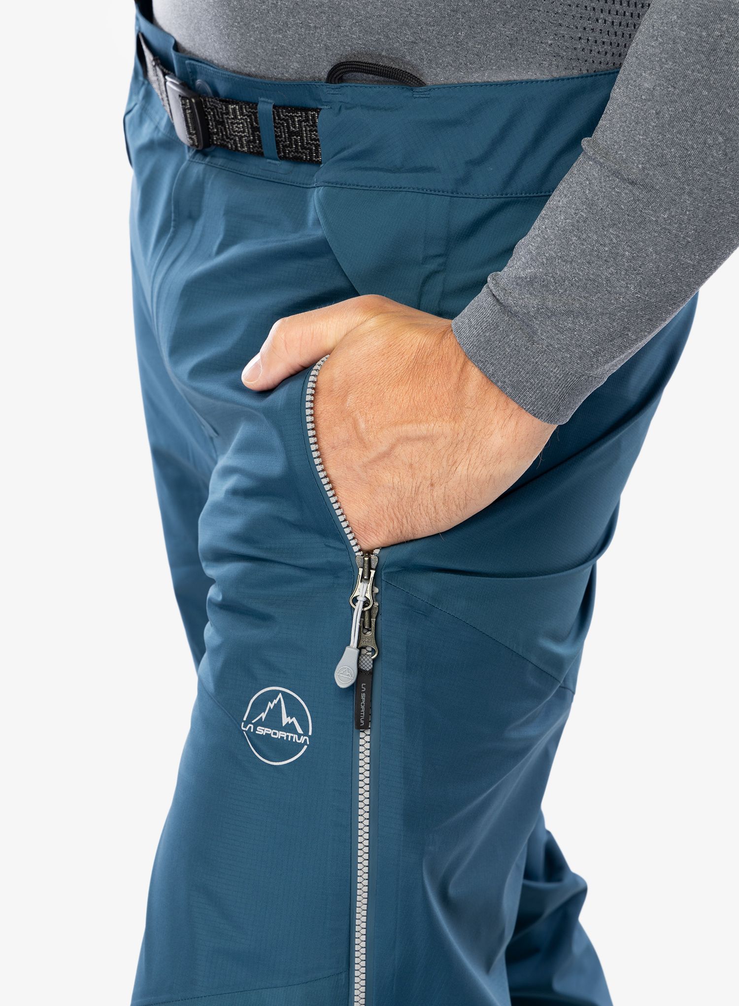 Vodoodporne hlače La Sportiva Alpine Guide GTX Pant - storm blue