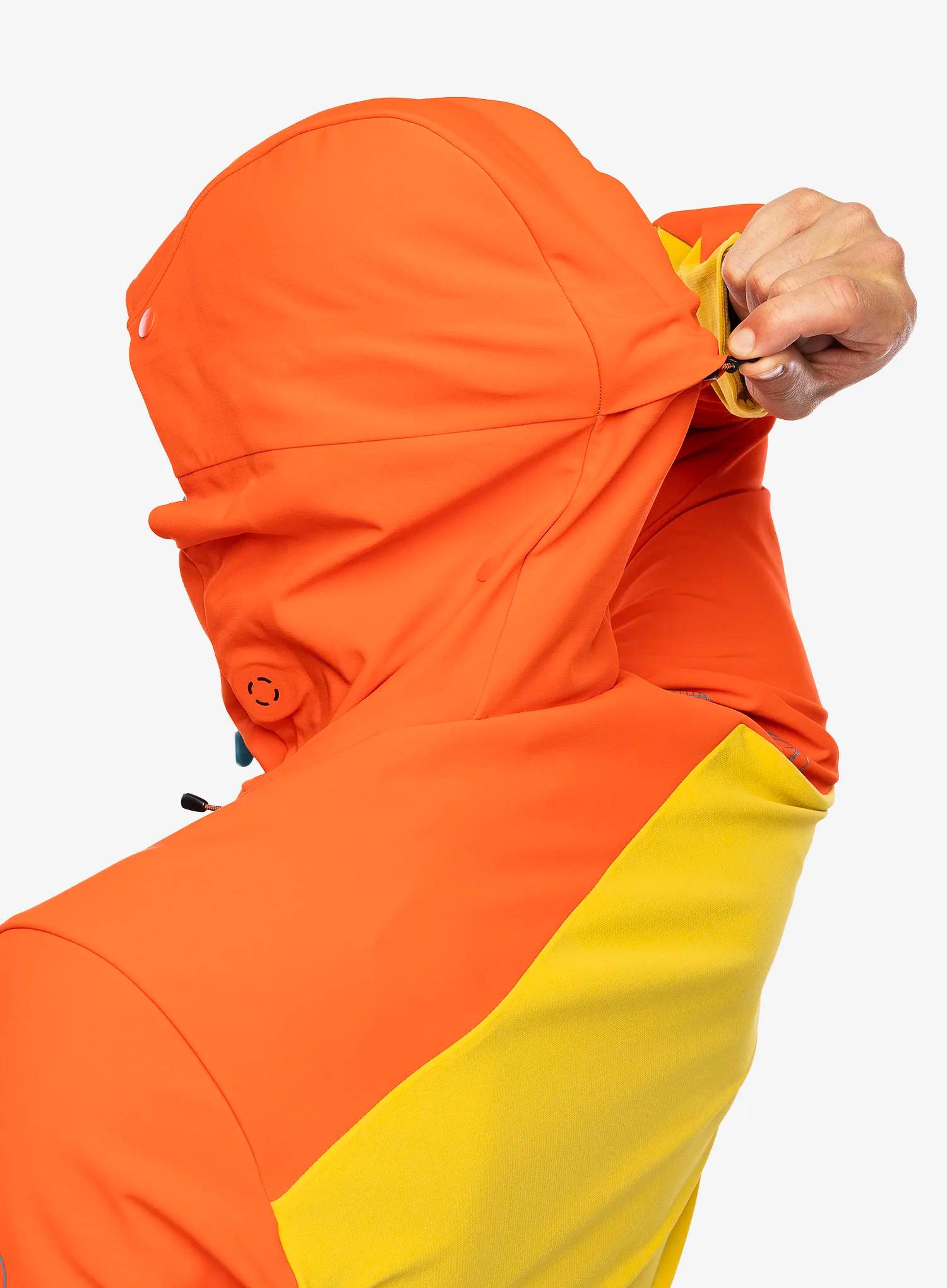 Softshell jakna La Sportiva Alpine Guide Windstopper Jacket - bamboo/cherry tomato