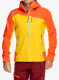 Softshell jakna La Sportiva Alpine Guide Windstopper Jacket - bamboo/cherry tomato