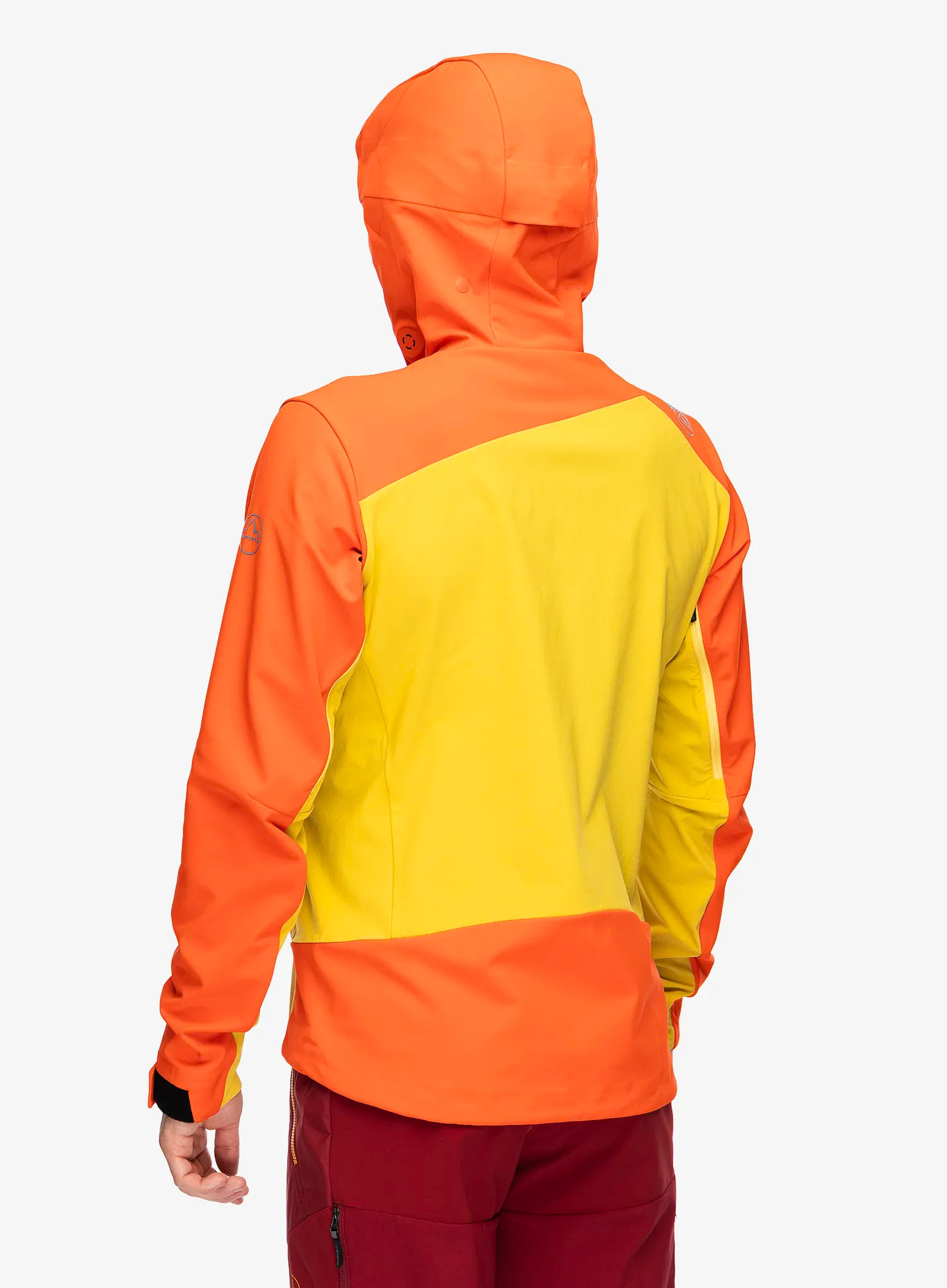 Softshell jakna La Sportiva Alpine Guide Windstopper Jacket - bamboo/cherry tomato