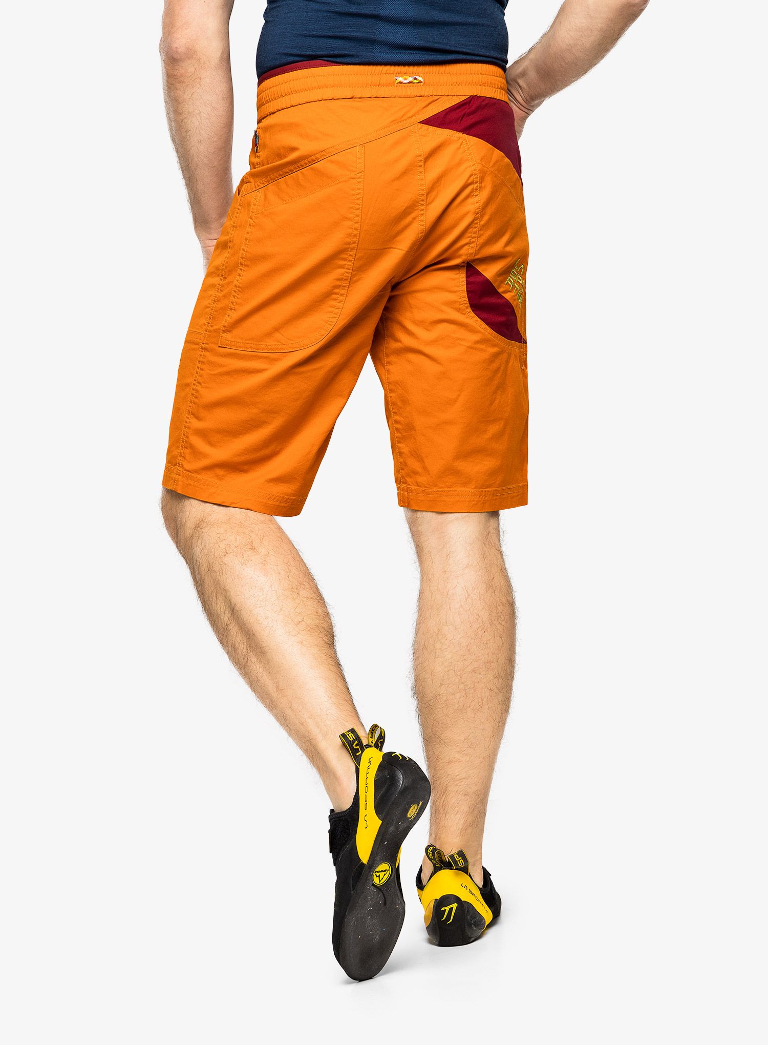 Plezalne kratke hlače La Sportiva Bleauser Short - hawaiian sun/sangria