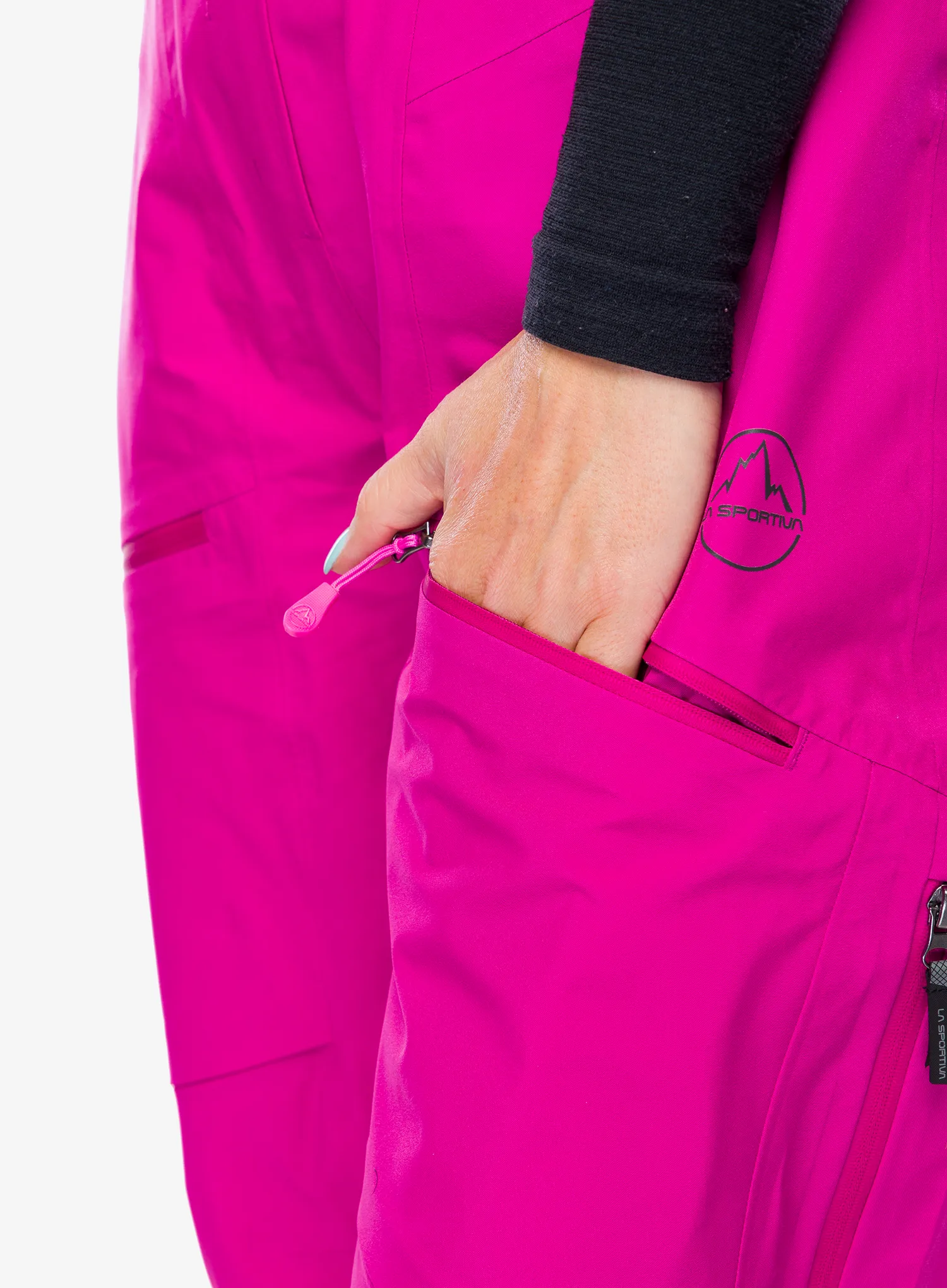 Ženske smučarske hlače La Sportiva Chaser Evo Shell Bib Pant - springtime