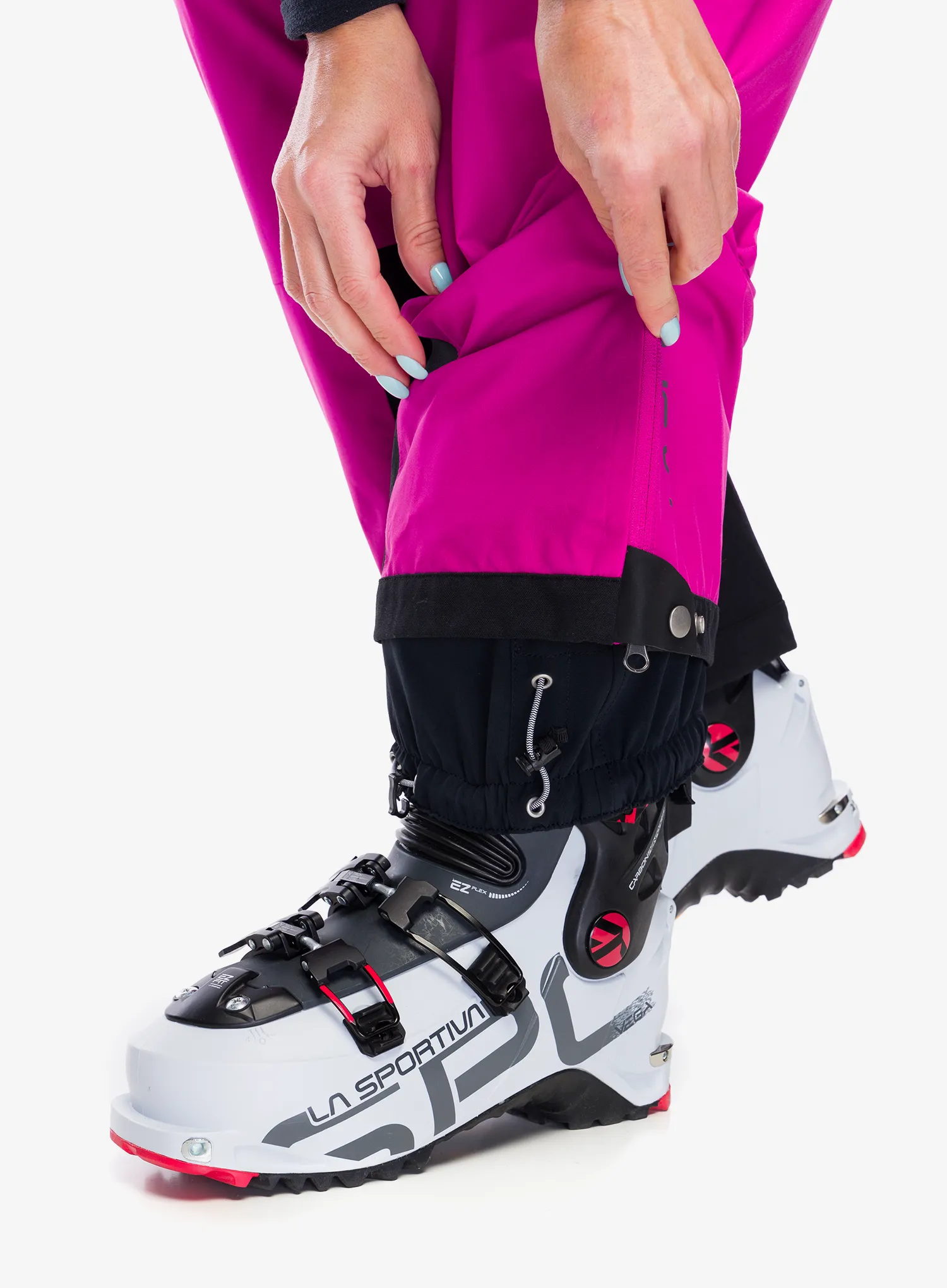 Ženske smučarske hlače La Sportiva Chaser Evo Shell Bib Pant - springtime