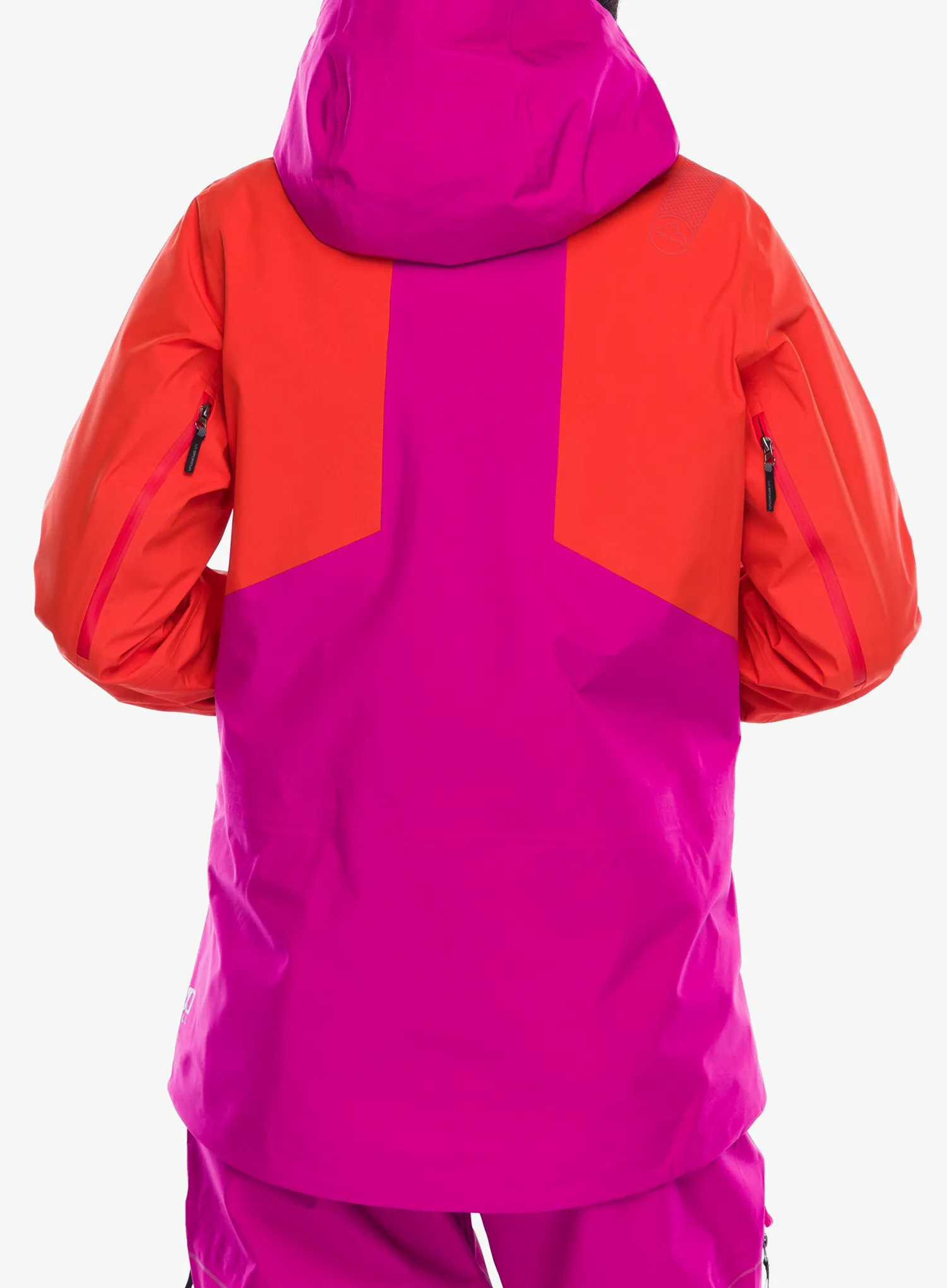 Ženska hardshell jakna La Sportiva Chaser Evo Shell Jkt - cherry tomato/springtime