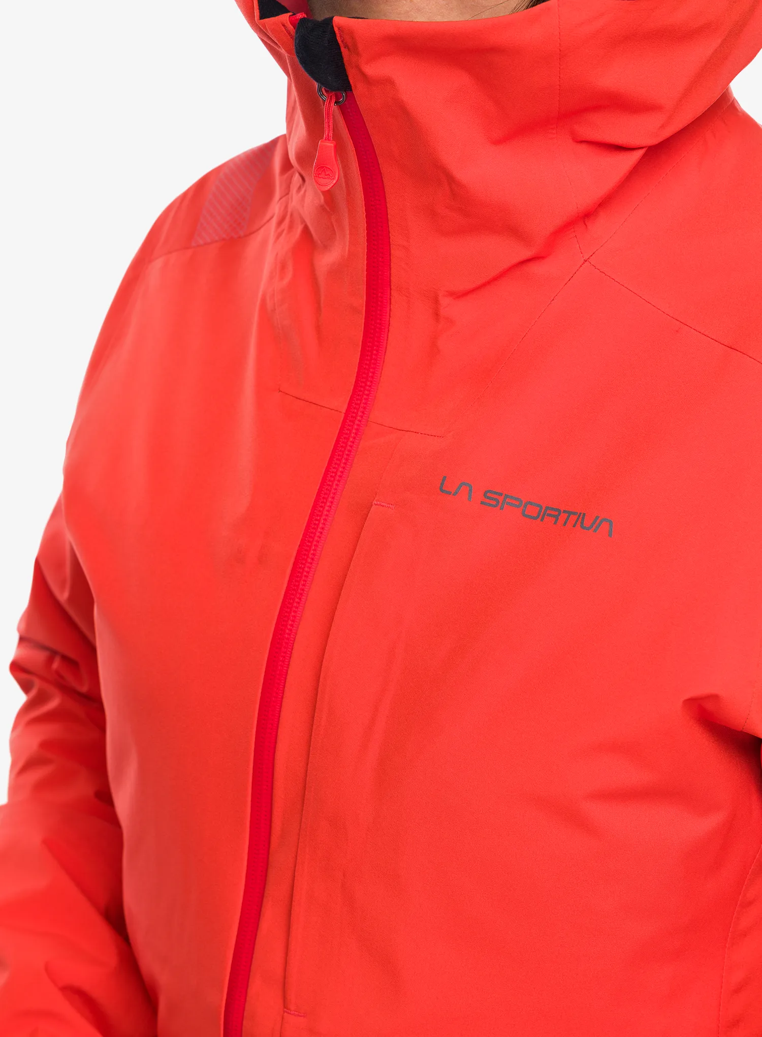 Ženska hardshell jakna La Sportiva Chaser Evo Shell Jkt - cherry tomato/springtime