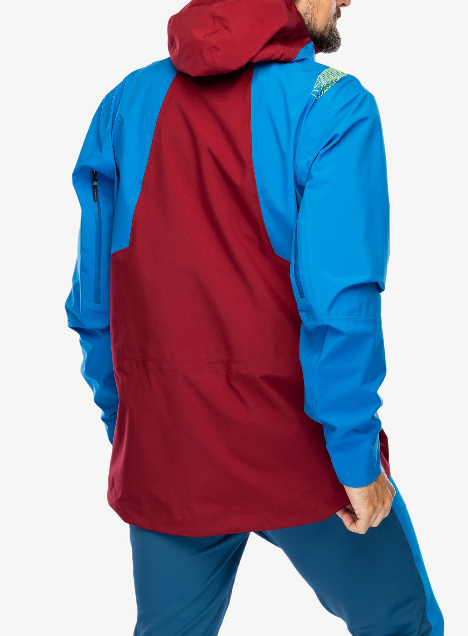 Nepremočljiva jakna La Sportiva Chaser Evo Shell Jkt - electric blue/sangria