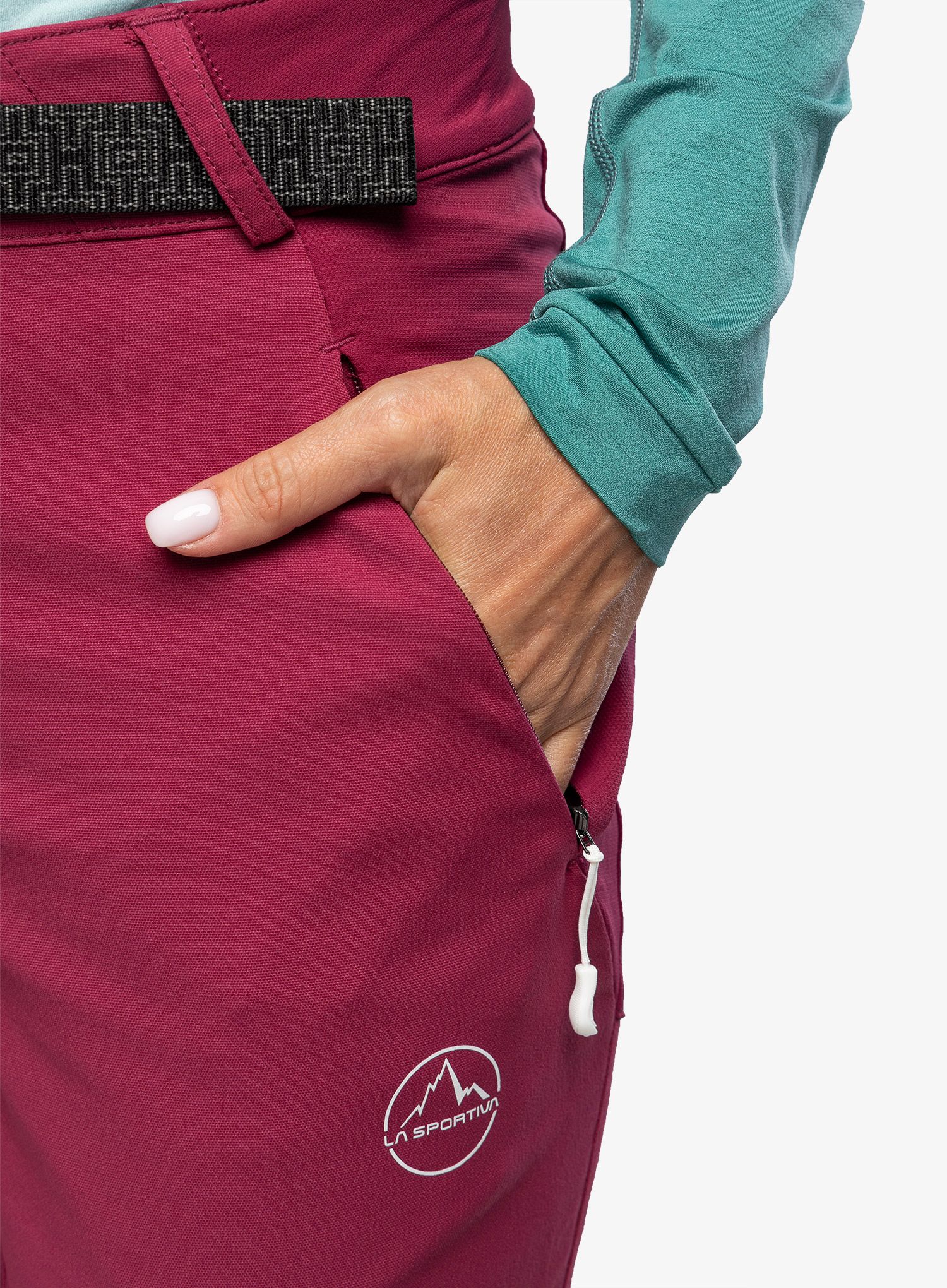 Ženske treking hlače La Sportiva Clariden Evo Pant - red plum