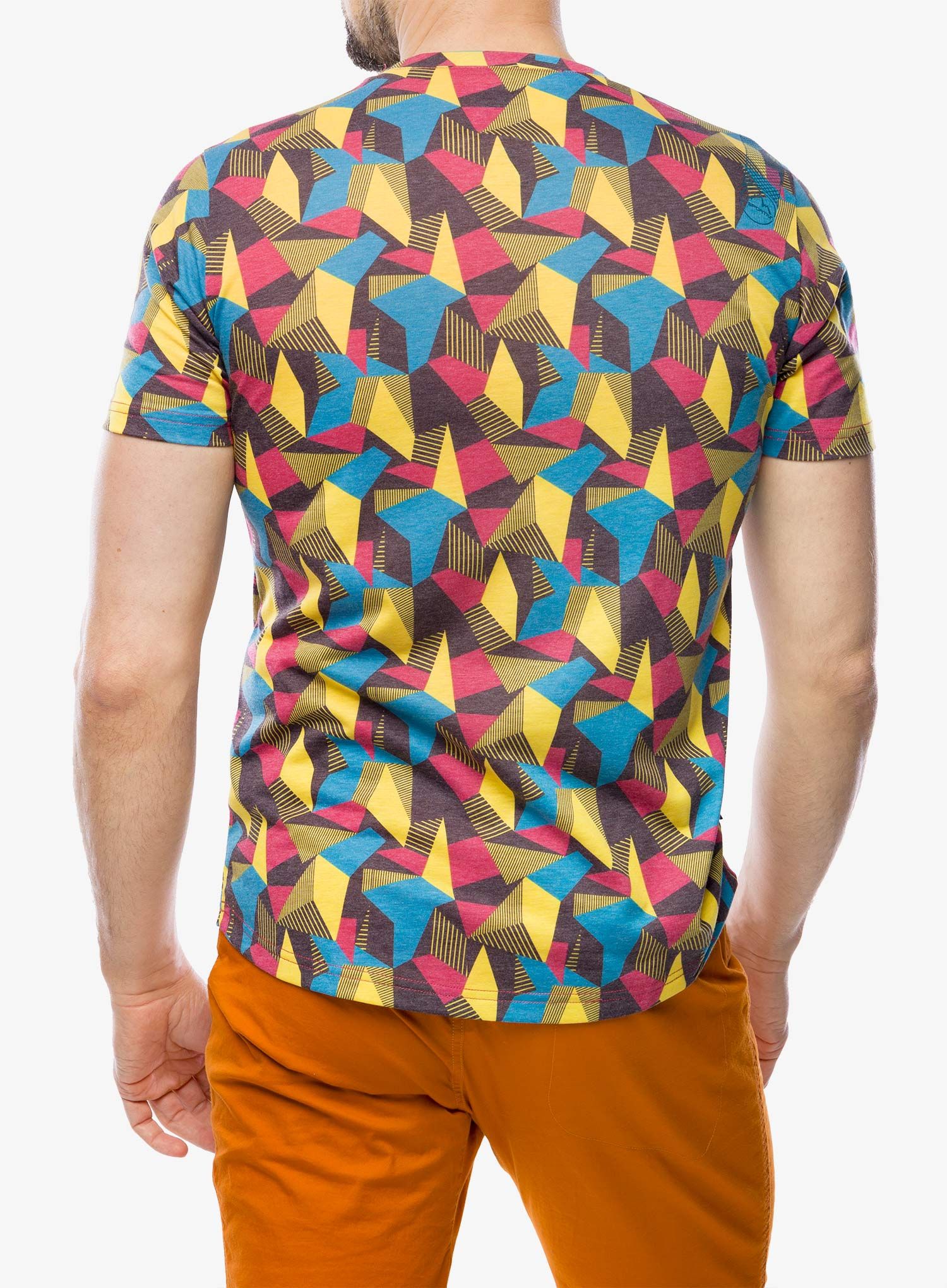 Majica La Sportiva Dimension T-Shirt - cerise/yellow
